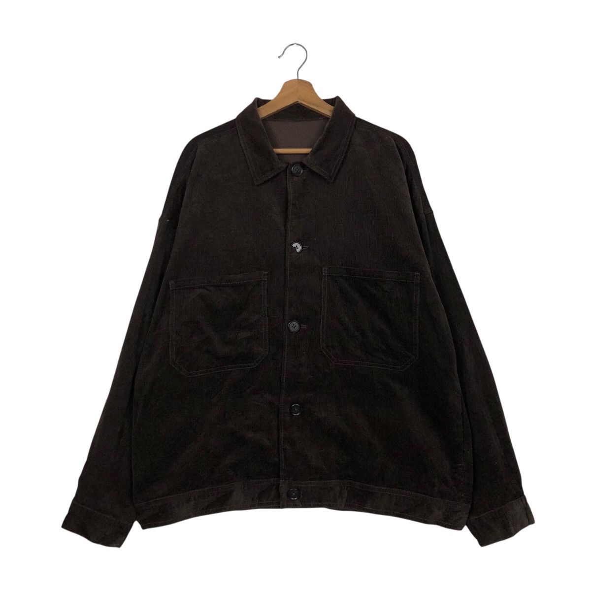 Japanese Brand GU Workwear Utility Shirt Jacket Issey Miyake Size US XL / EU 56 / 4 - 2 Thumbnail