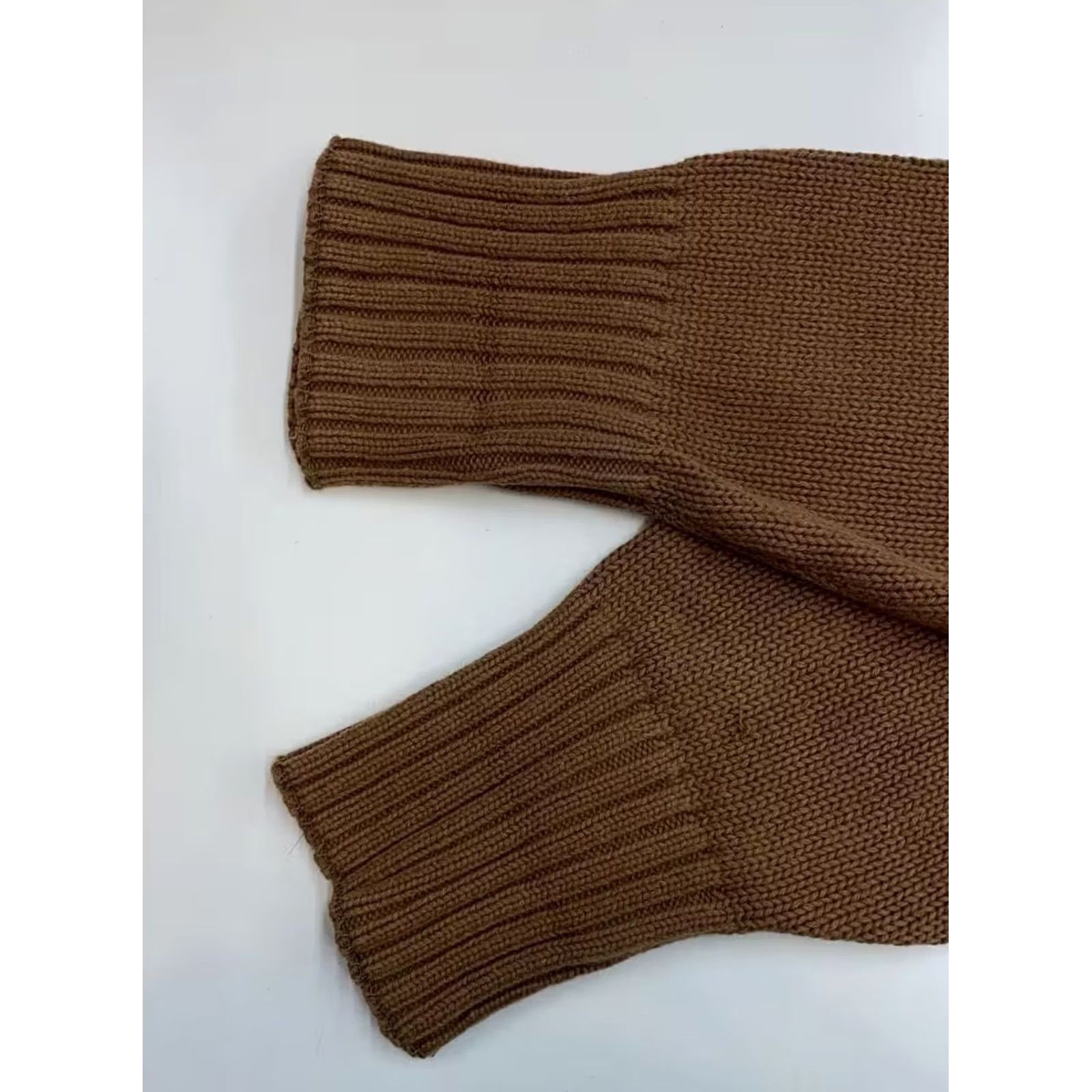 Ralph Lauren VINTAGE RRL Ralph Lauren Sweater L Camel Cotton-knit Mens 90's Pullover Casual Size US L / EU 52-54 / 3 - 5 Thumbnail