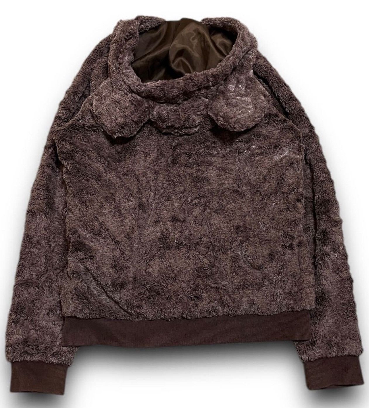 Issey Miyake × Ne-Net Issey miyake ne net bear hoodie brown Size US M / EU 48-50 / 2 - 3 Thumbnail