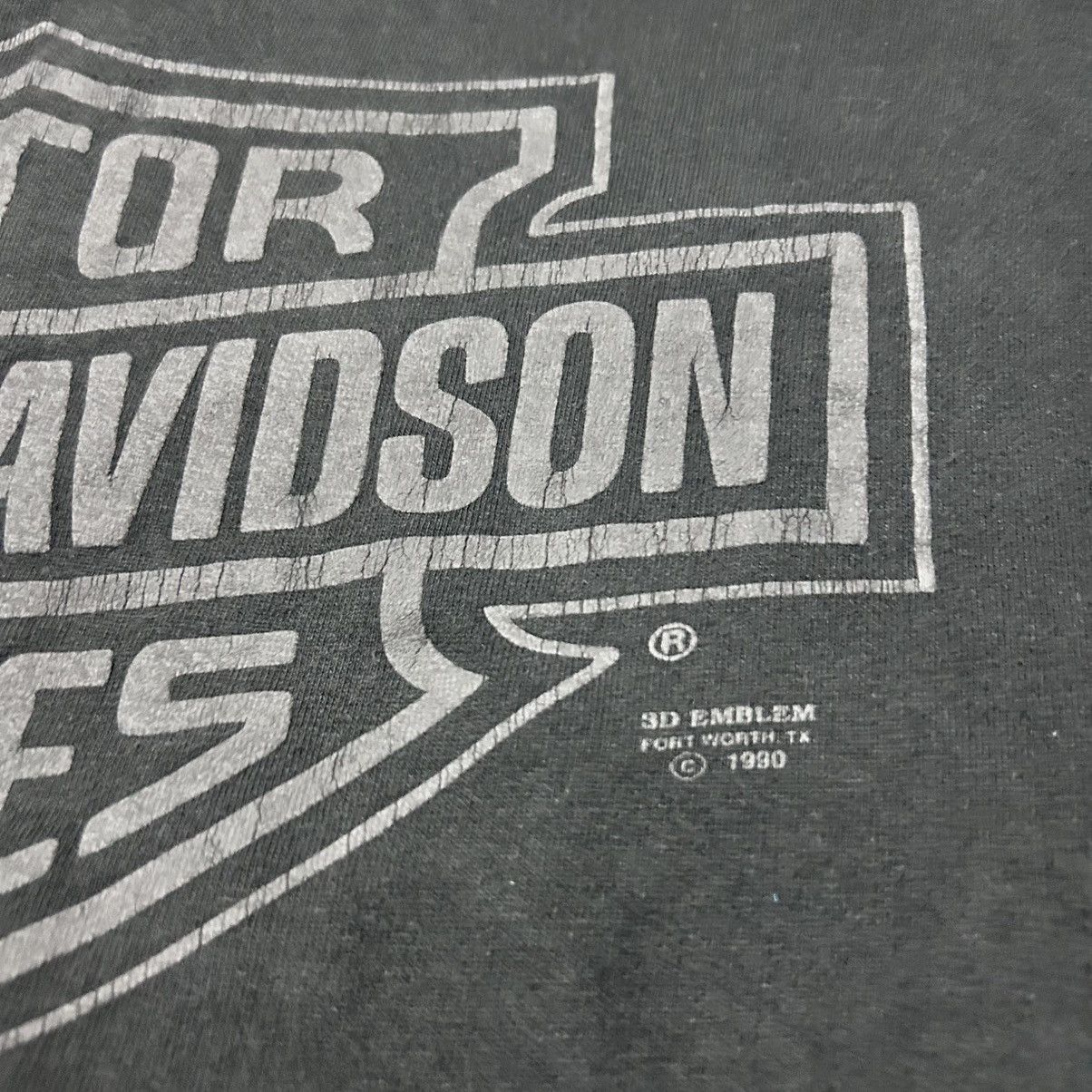 Harley Davidson Vintage 90s harley davidson 3d emblem long sleeve shirt Size US M / EU 48-50 / 2 - 4 Thumbnail