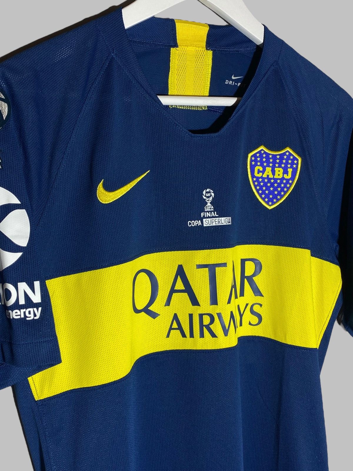Nike Nike #26 G. Avila Boca Juniors 2018/19 Player Issue Jersey Size US M / EU 48-50 / 2 - 3 Thumbnail
