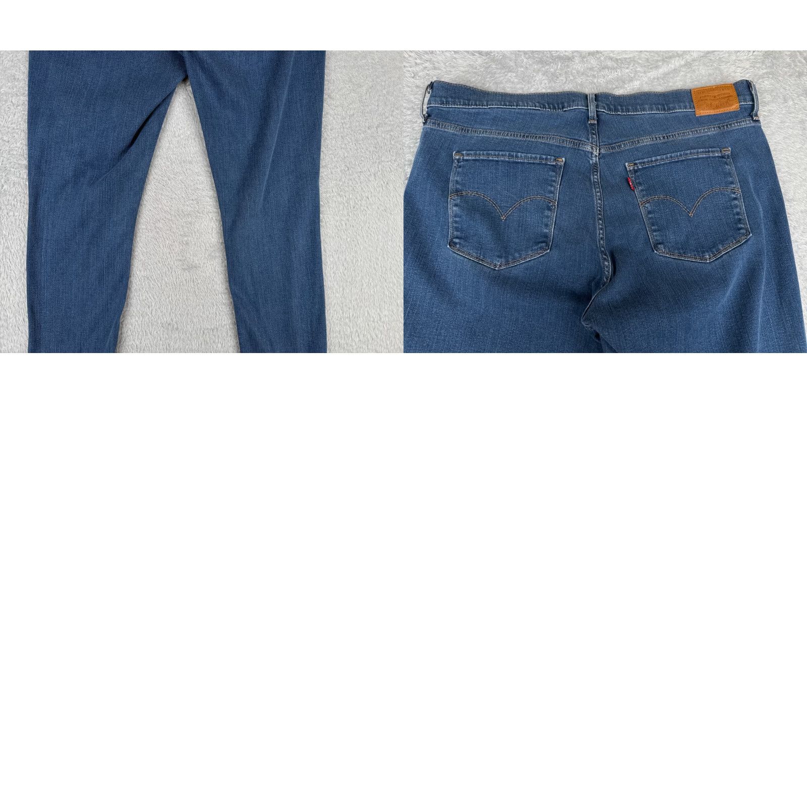 Levi's VINTAGE Levis Jeans Women 33 Blue Denim Skinny Shaping Cotton 34x29 5-Pocket Design Regular Mens Womens Size 24" / US 00 / IT 34 - 10 Thumbnail