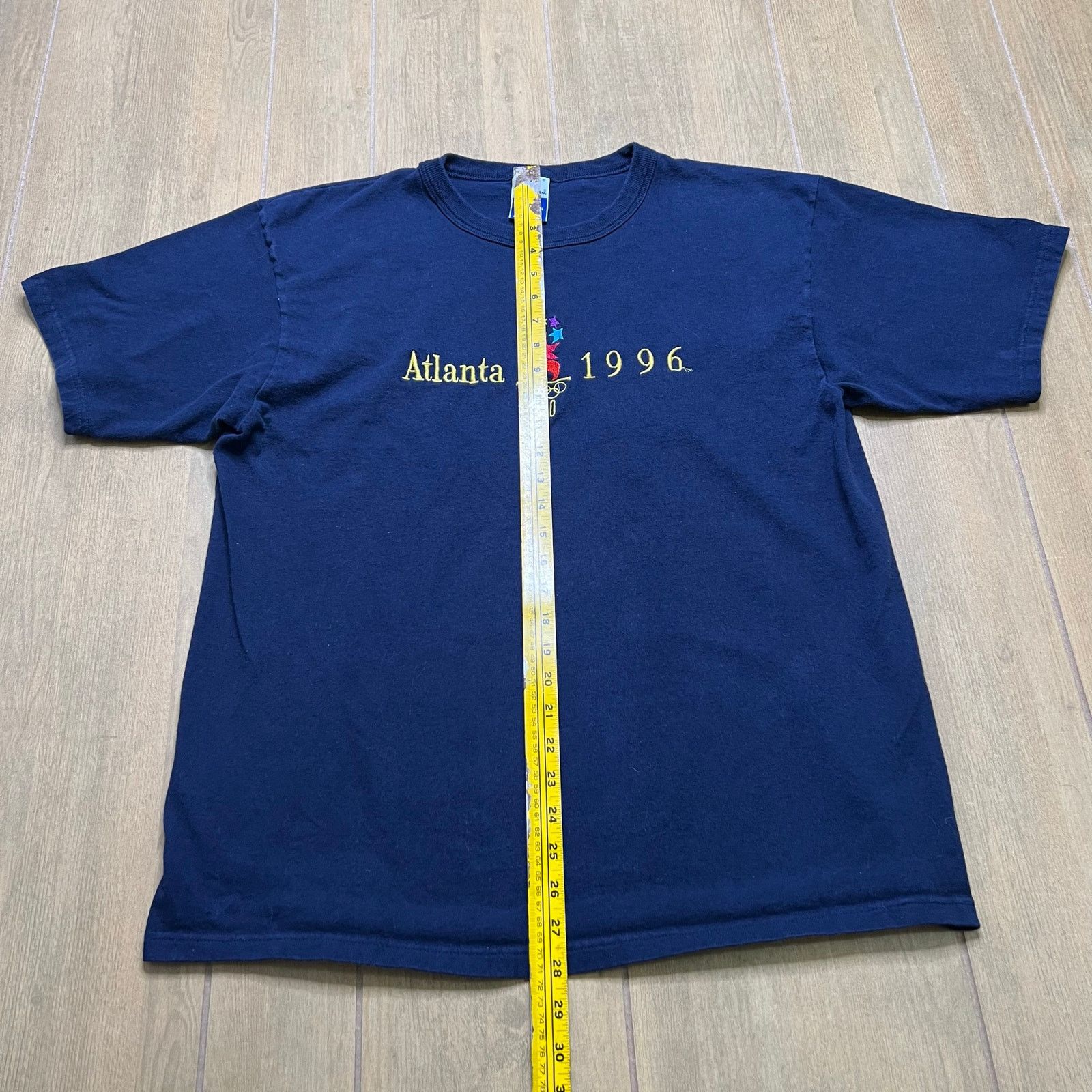 Champion Vintage 90s Champion Atlanta Olympics Embroidered T shirt L Size US L / EU 52-54 / 3 - 5 Thumbnail