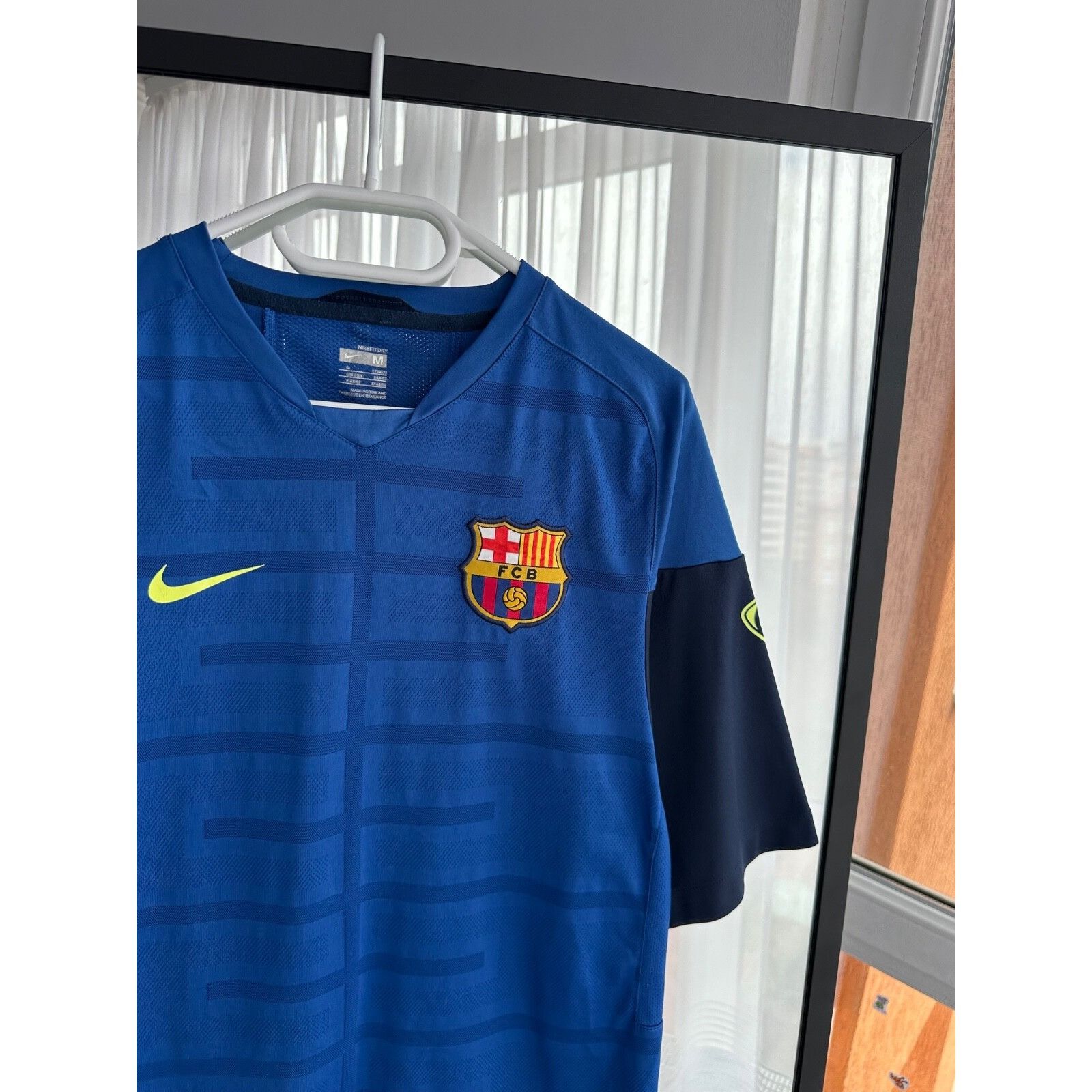 Nike VTG Nike Barcelona Football Training Jersey 2009/10 Size US M / EU 48-50 / 2 - 5 Thumbnail