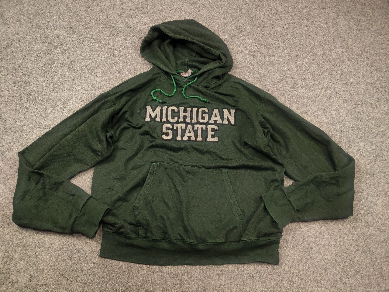 Champion Champion Vintage Michigan state USA Green Hoodie Sweatshirt Size US M / EU 48-50 / 2 - 3 Thumbnail