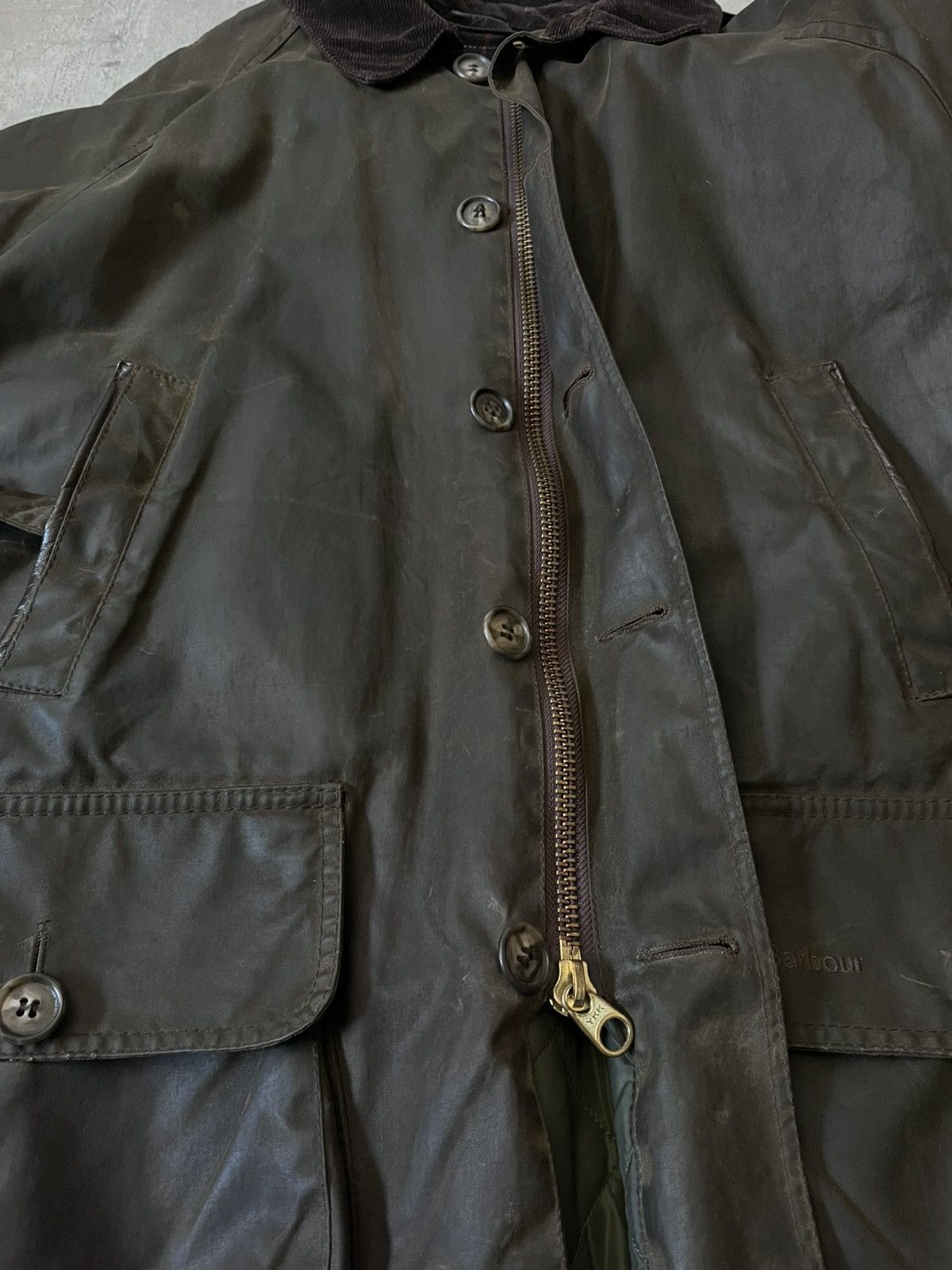 Barbour Barbour Waxed Vintage Beauchamp jacket coat Size US L / EU 52-54 / 3 - 15 Thumbnail
