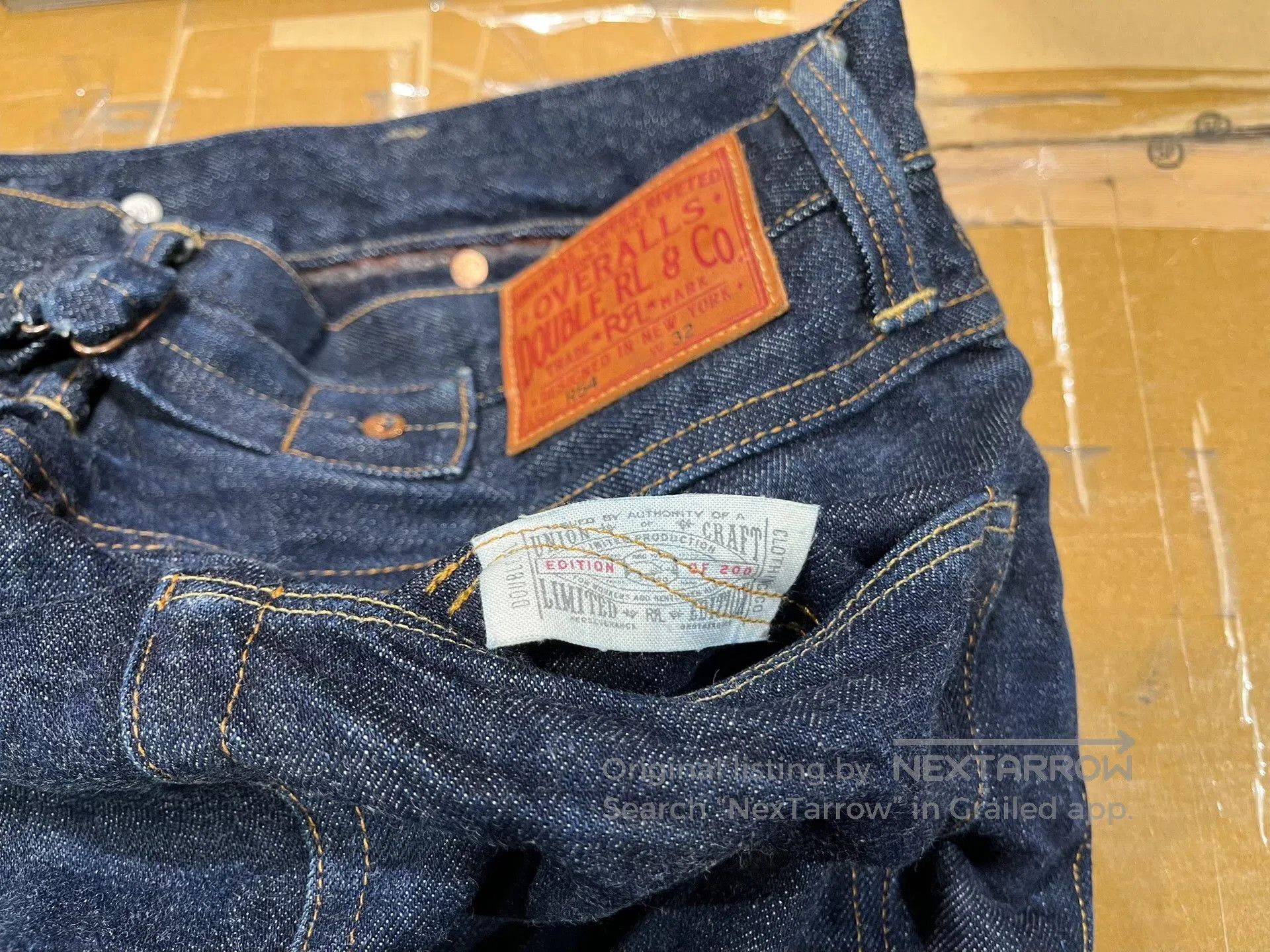 RRL Ralph Lauren RRL Limited Double Layer Thick Jeans. Size US 32 / EU 48 - 5 Thumbnail