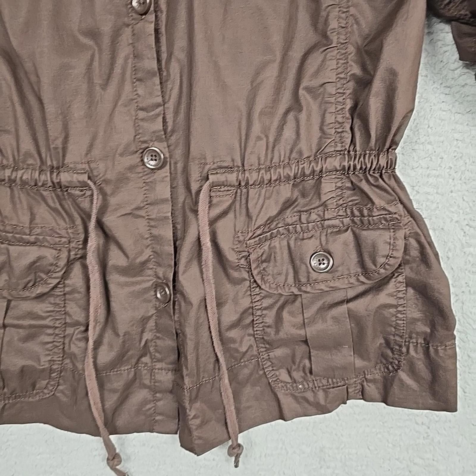 Gap Gap Women's Cargo Size M Brown Cotton Long Sleeve Shirt Size M / US 6-8 / IT 42-44 - 9 Thumbnail