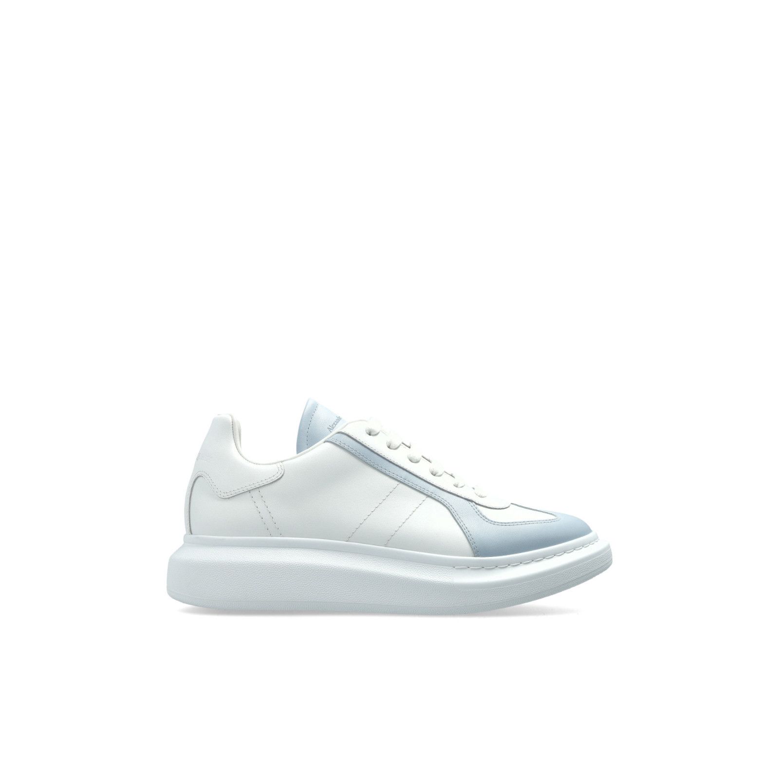 ALEXANDER MCQUEEN Retro Men's White/Blue Sneakers New (Men's