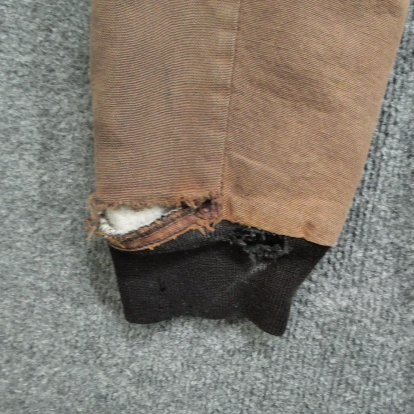 Vintage VINTAGE DuckHead Jacket Mens XLT Brown 90s Hooded Lined Cotton Canvas Zip Workwear Grunge 90s Mens XLT Brown Size US XL / EU 56 / 4 - 2 Thumbnail