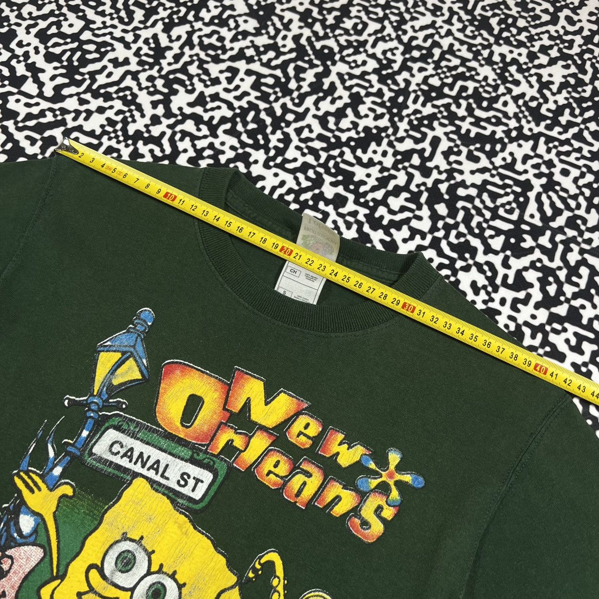 Vintage Vintage 00s Sponge Bob Cartoon Retro T-shirt Y2K Humor Style Size US S / EU 44-46 / 1 - 13 Thumbnail