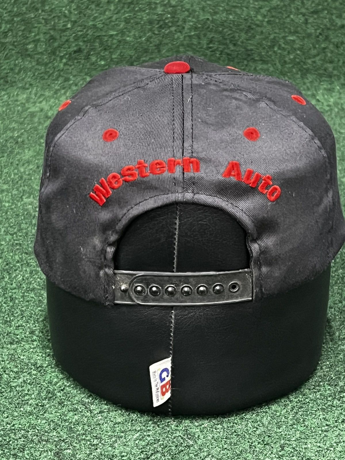 Vintage 80s Western Auto Snapback Hat Size ONE SIZE - 2 Thumbnail