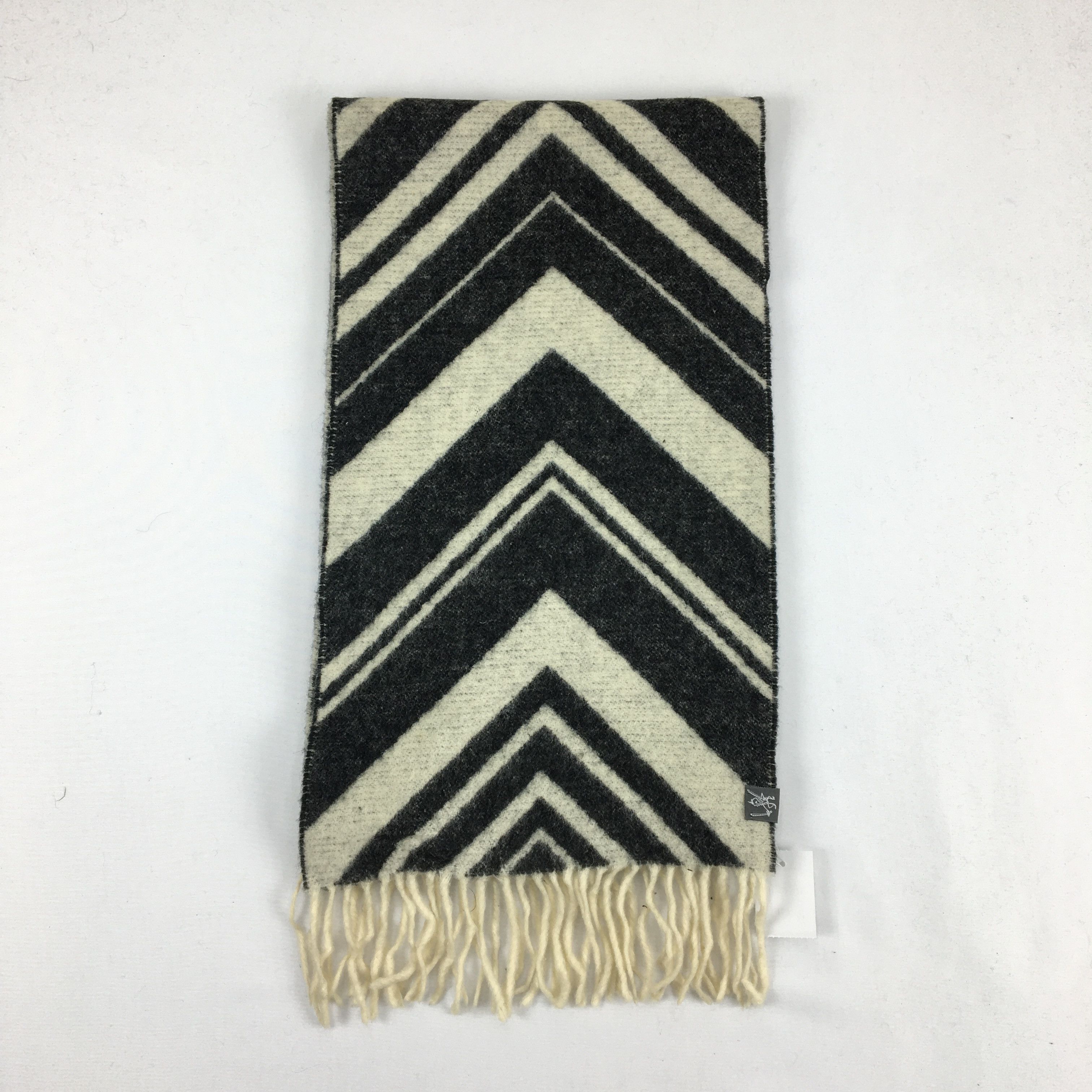 Japanese Brand Vintage PPFM Wool Scarf Muffler Peyton Place for Men Scarves Size ONE SIZE - 2 Thumbnail