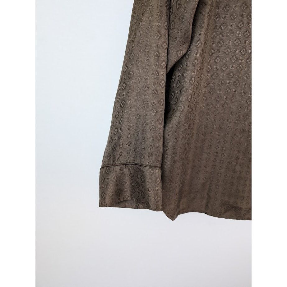Saint Laurent Paris o1rshd1 Button Shirt in Brown Size US S / EU 44-46 / 1 - 14 Thumbnail