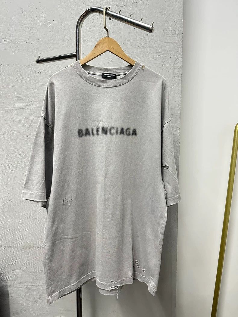 Balenciaga Balenciaga Fuzzy big logo Size US XS / EU 42 / 0 - 1 Thumbnail