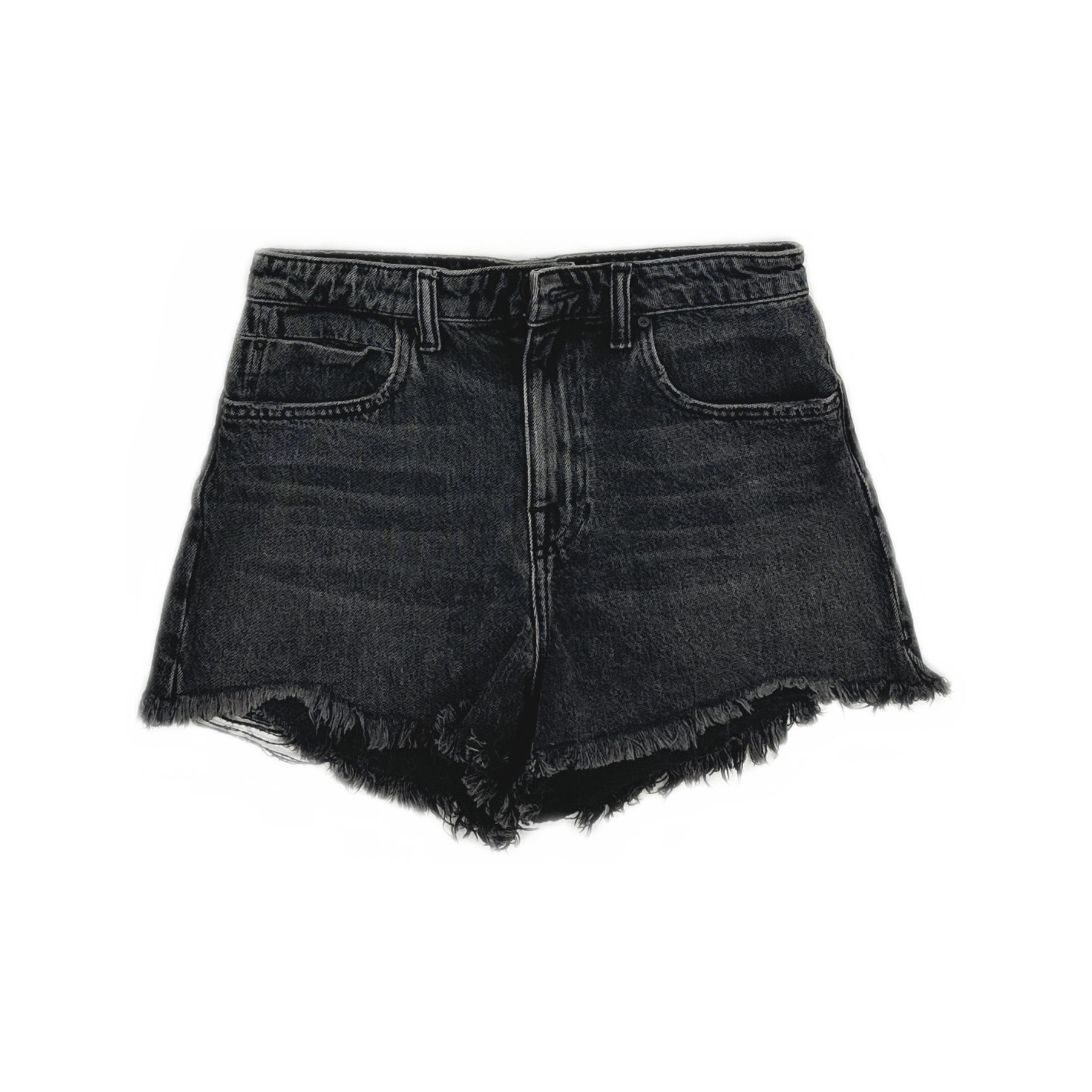 Alexander Wang Alexander Wang Frayed Denim Shorts Size 27 Size 27" / US 4 / IT 40 - 1 Thumbnail