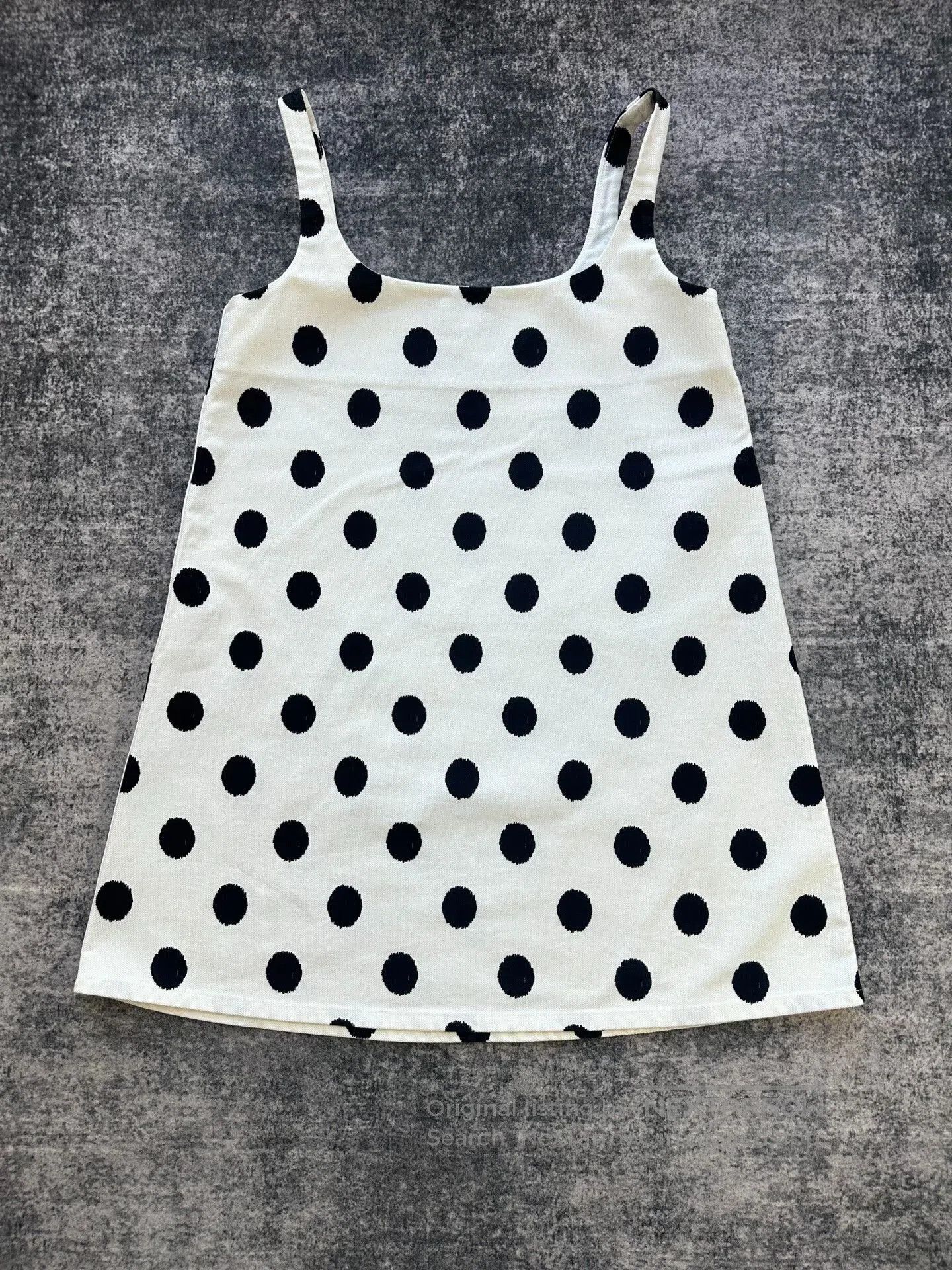 Prada prada embossed logo polka dot denim dress. Size M / US 6-8 / IT 42-44 - 2 Thumbnail