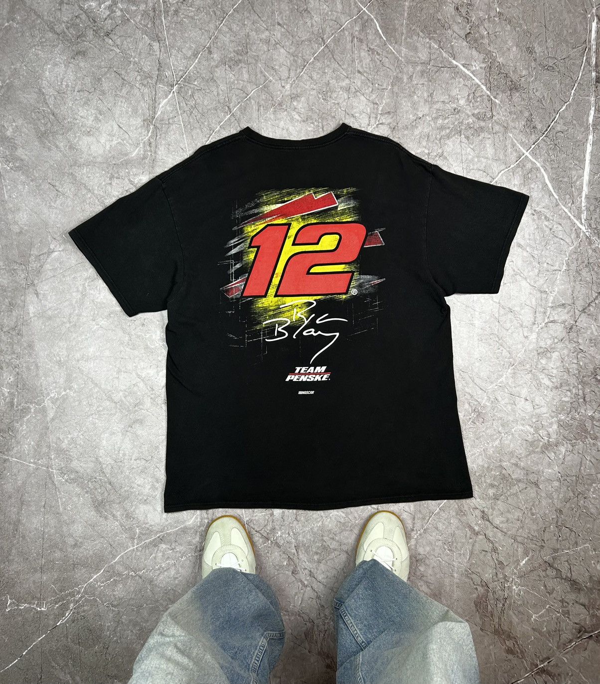 NASCAR × Vintage Vintage 90s NASCAR Bill Elliott McDonalds Racing Graphic Tee Size US XL / EU 56 / 4 - 3 Thumbnail