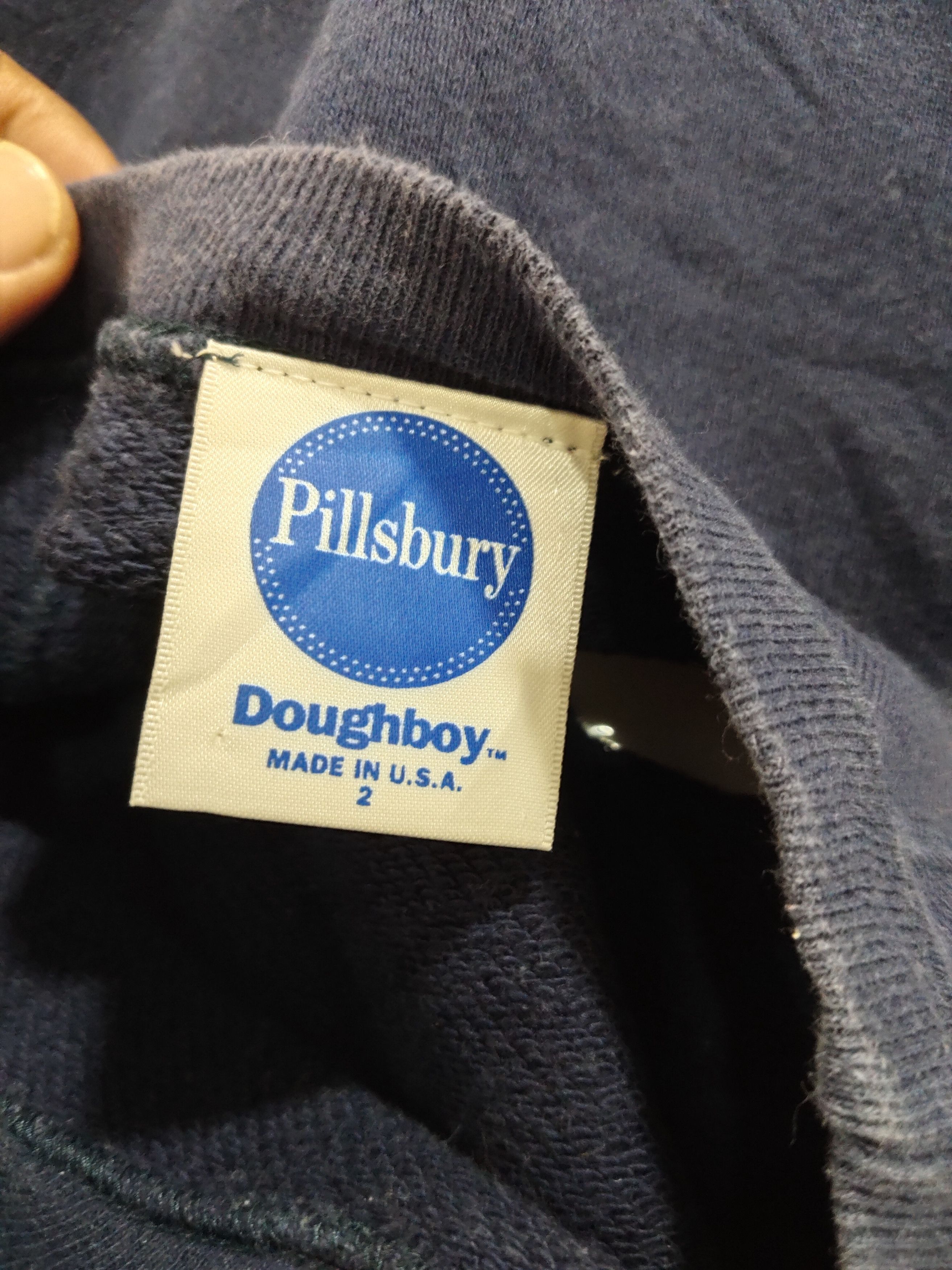 Vintage Vintage 90s Doughboy Pillsbury Character Sweatshirt Size US M / EU 48-50 / 2 - 4 Thumbnail