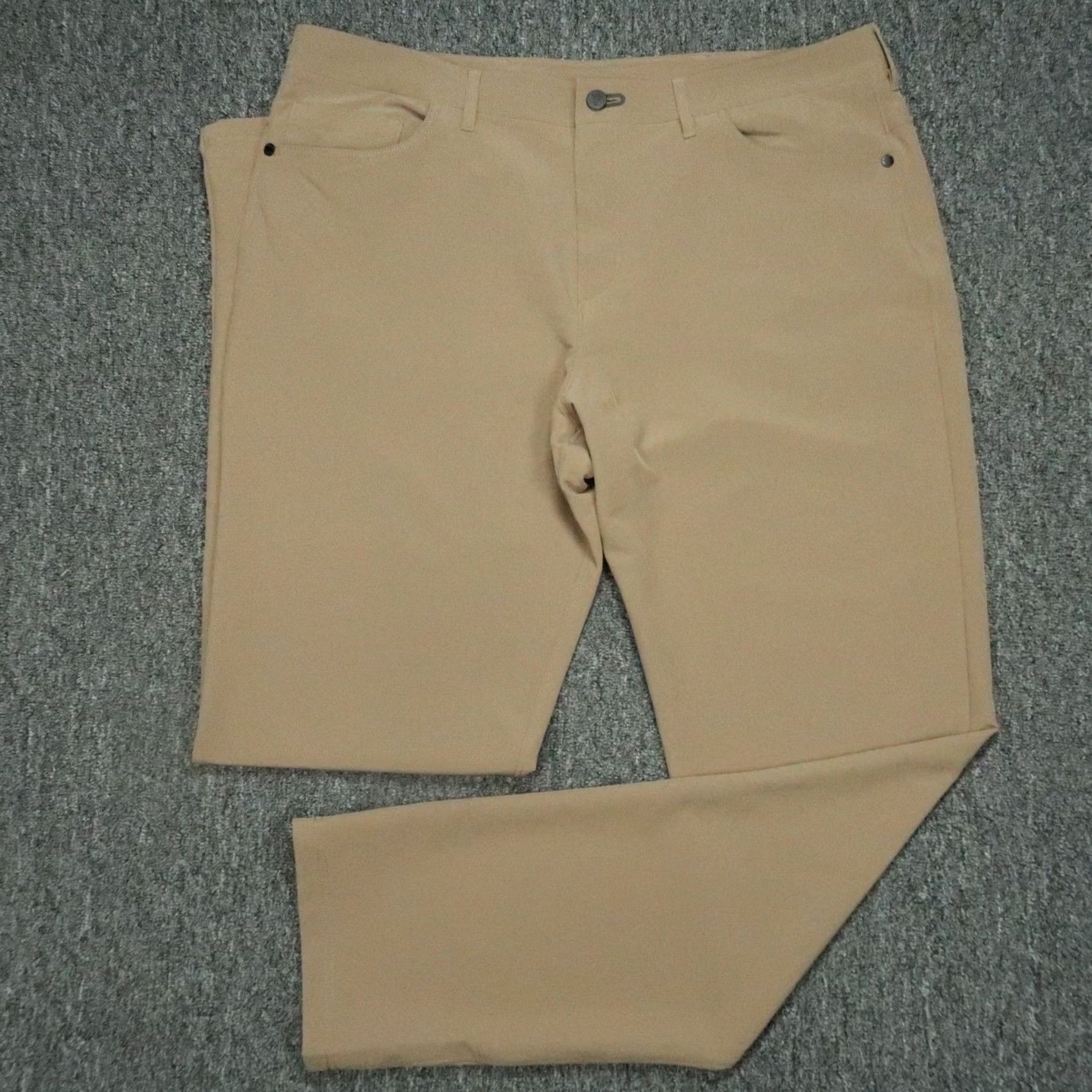 Vintage Public Rec Pants Mens 38x34 Brown Dealmaker 5 Pocket Stretch Nobull Shirt? Size US 38 / EU 54 - 2 Thumbnail