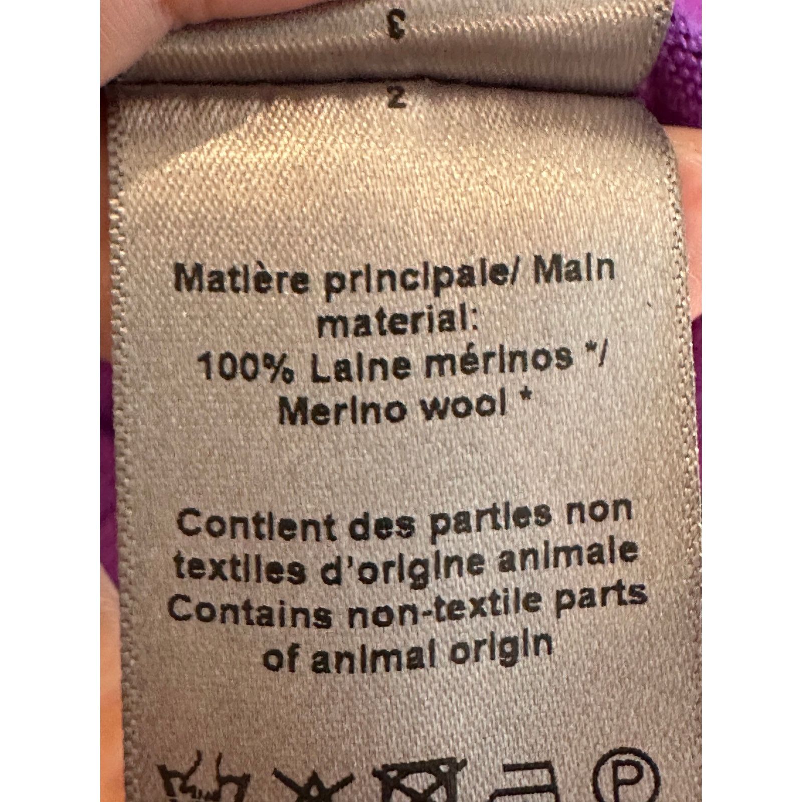 Zadig & Voltaire Zadig & Voltaire Emma We Goa Purple Merino Wool Sweater L Size L / US 10 / IT 46 - 22 Thumbnail