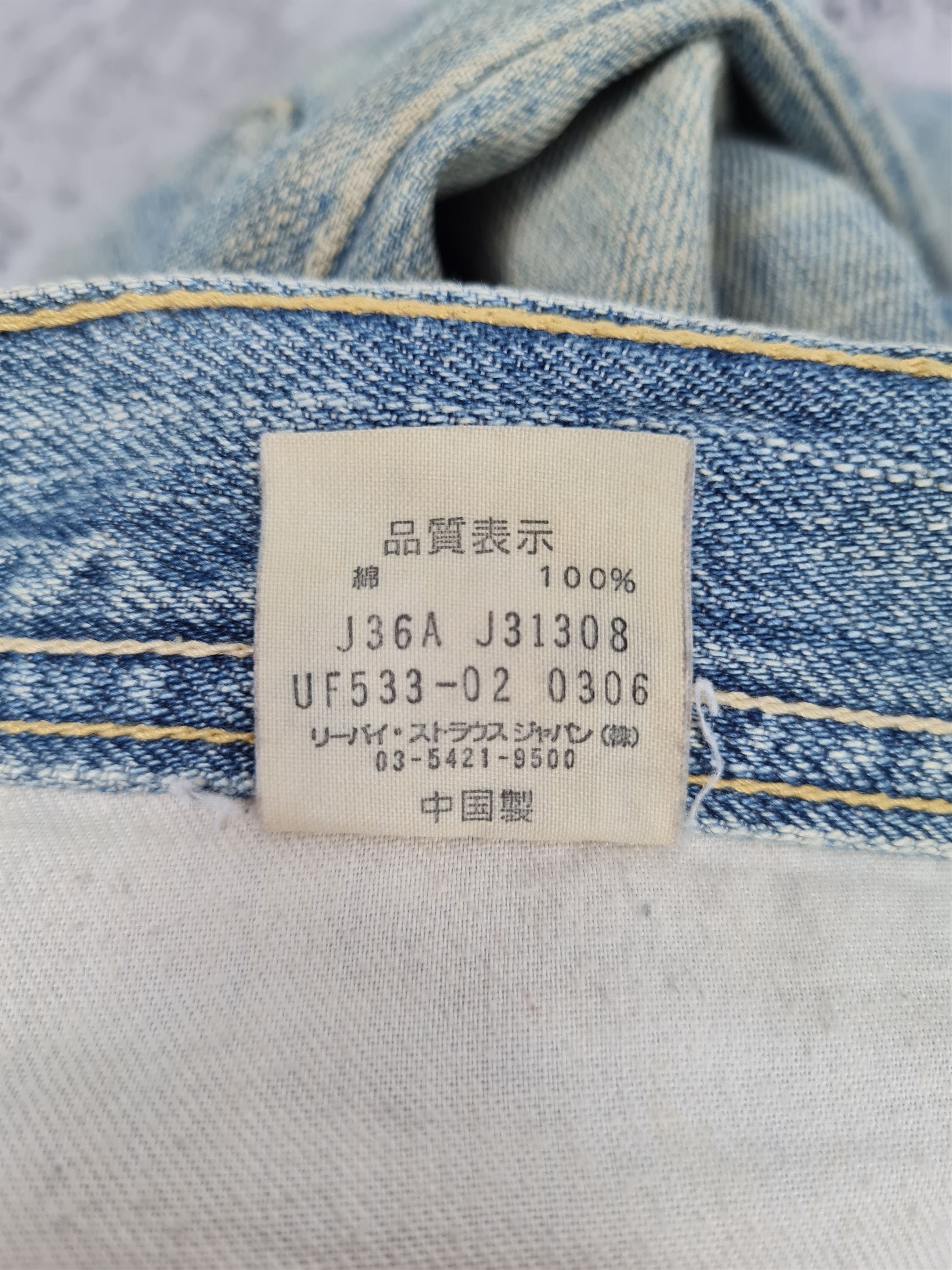 Levi's Vtg LEVIS Single Pocket Ripped Stain Jeans L0350 Size 34X33 Size US 34 / EU 50 - 17 Thumbnail