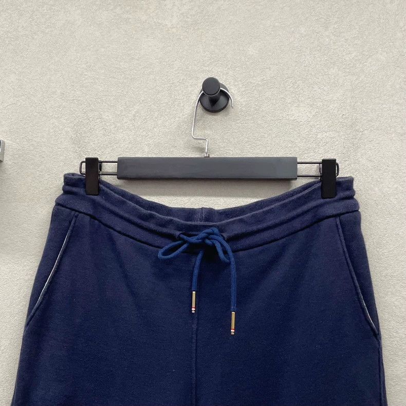 Thom Browne Thom Browne size 1 Dark blue cotton shorts Size US 39 - 4 Thumbnail