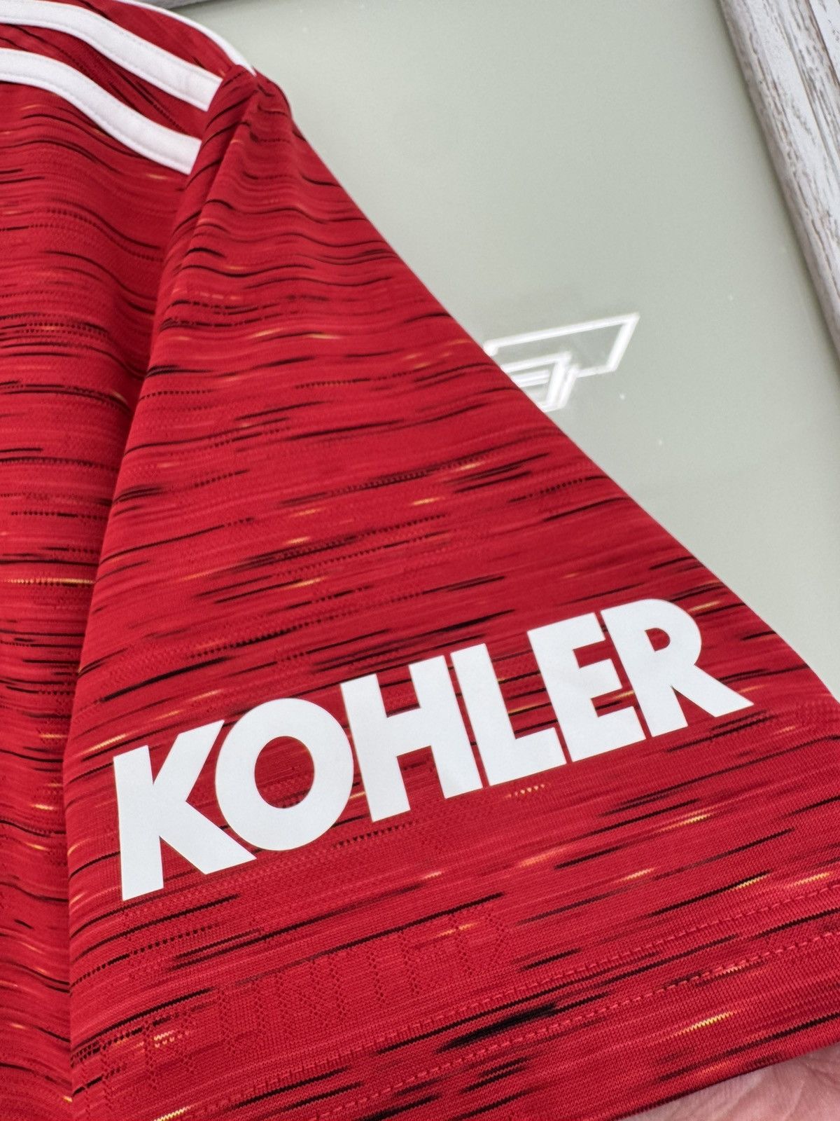 Adidas Manchester United 2020-2021 Home Soccer Jersey Football Kit Size US XL / EU 56 / 4 - 9 Thumbnail