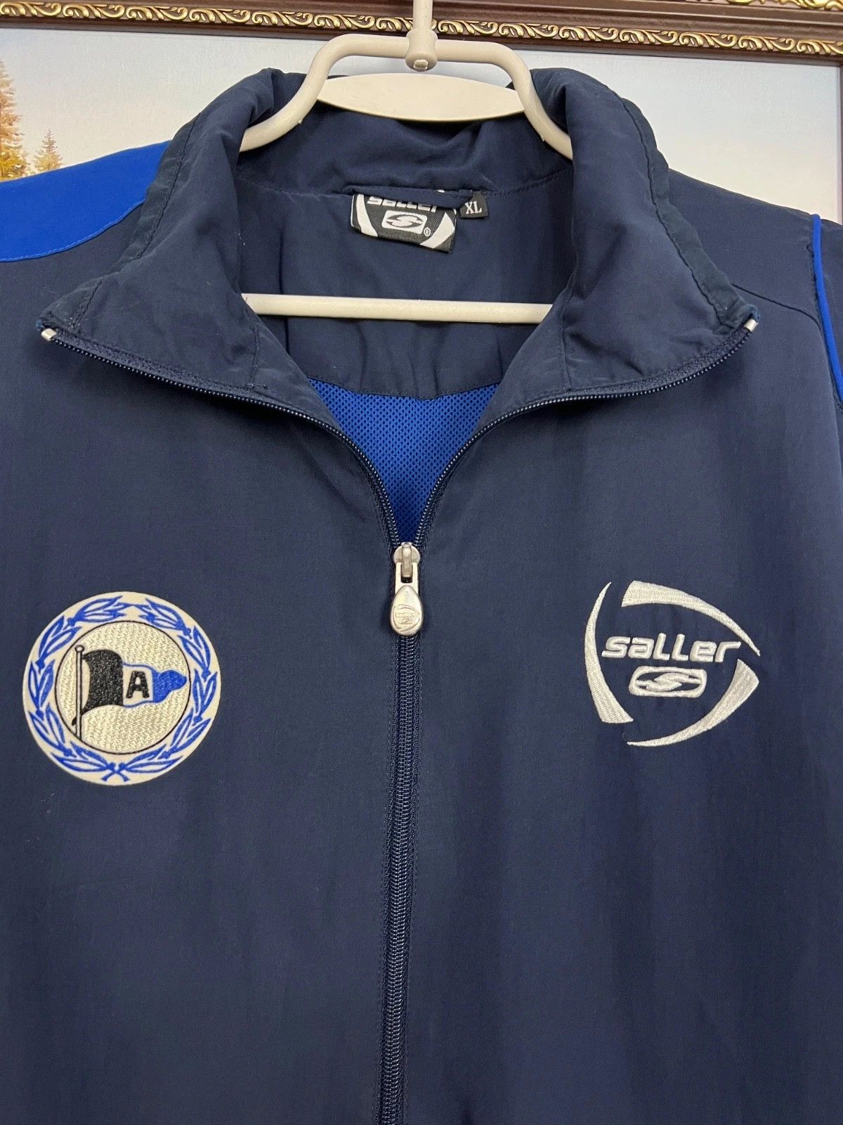 Vintage Vintage Arminia Bielefeld Football Jacket Soccer Track Top Size US XL / EU 56 / 4 - 3 Thumbnail