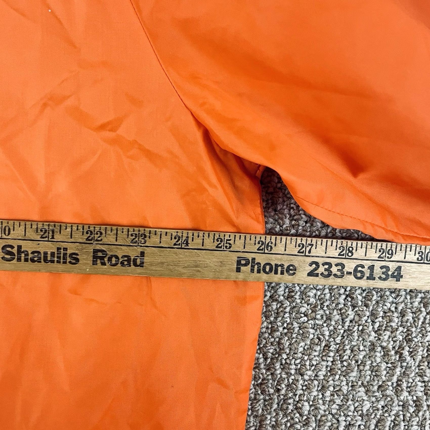 Vintage Vintage Clemson Tigers Orange Windbreaker Jacket XL USA Satin Paper Thin Coaches 90s Bomber Size US XL / EU 56 / 4 - 6 Thumbnail