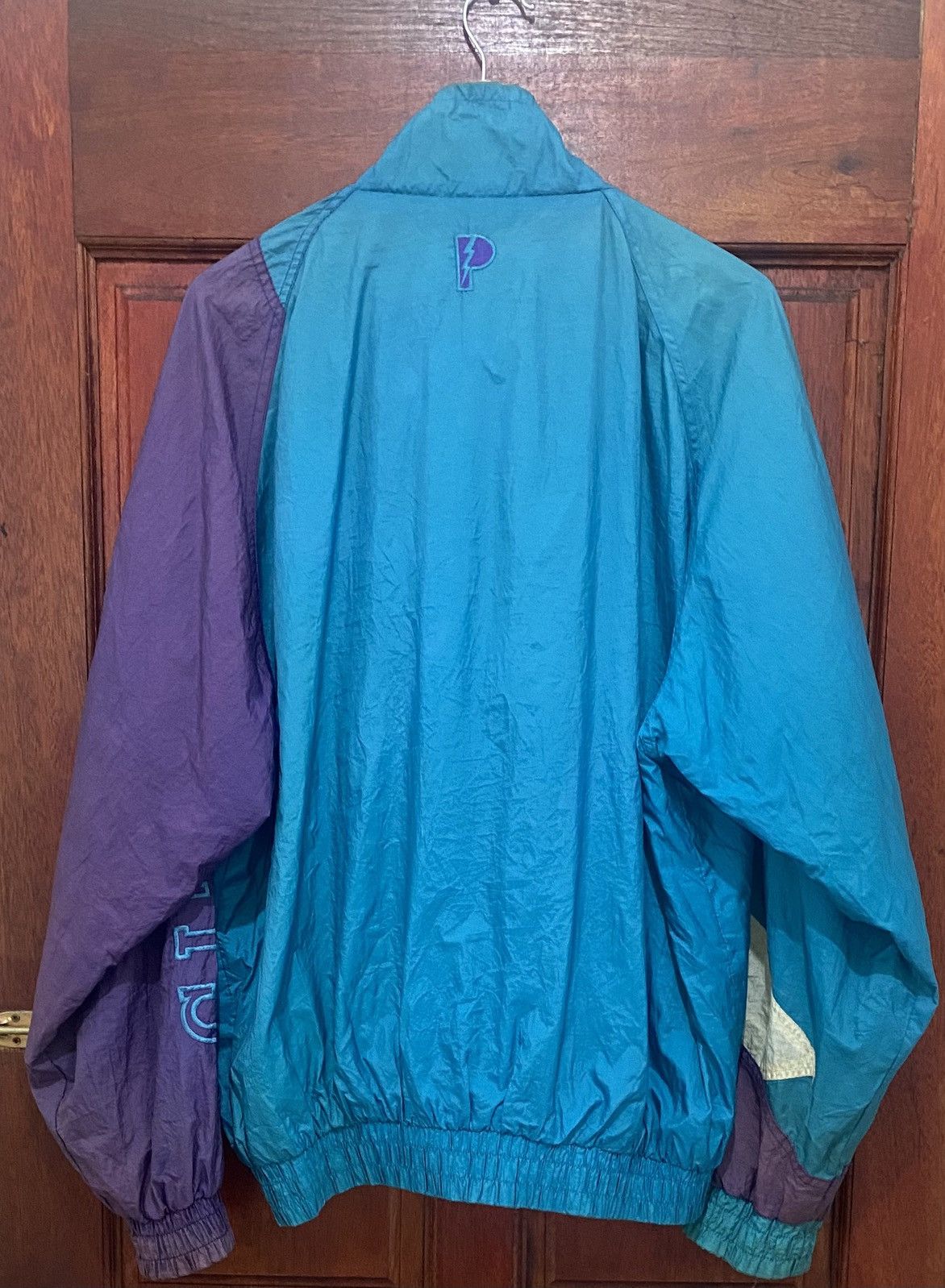 NBA × Pro Player × Vintage Vintage 90s Charlotte Hornets Pro Player Daniel Young Jacket Size US XL / EU 56 / 4 - 2 Thumbnail