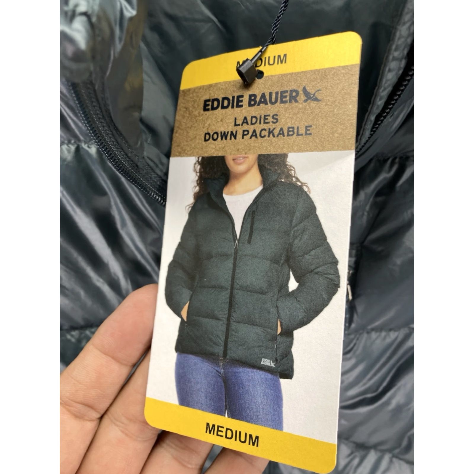 Eddie Bauer **Eddie Bauer Women's Green Down Puffer Jacket Medium Packable** User: **Eddie Bauer Women's Medium Green Down Puffer Jacket Packable** Size M / US 6-8 / IT 42-44 - 5 Thumbnail