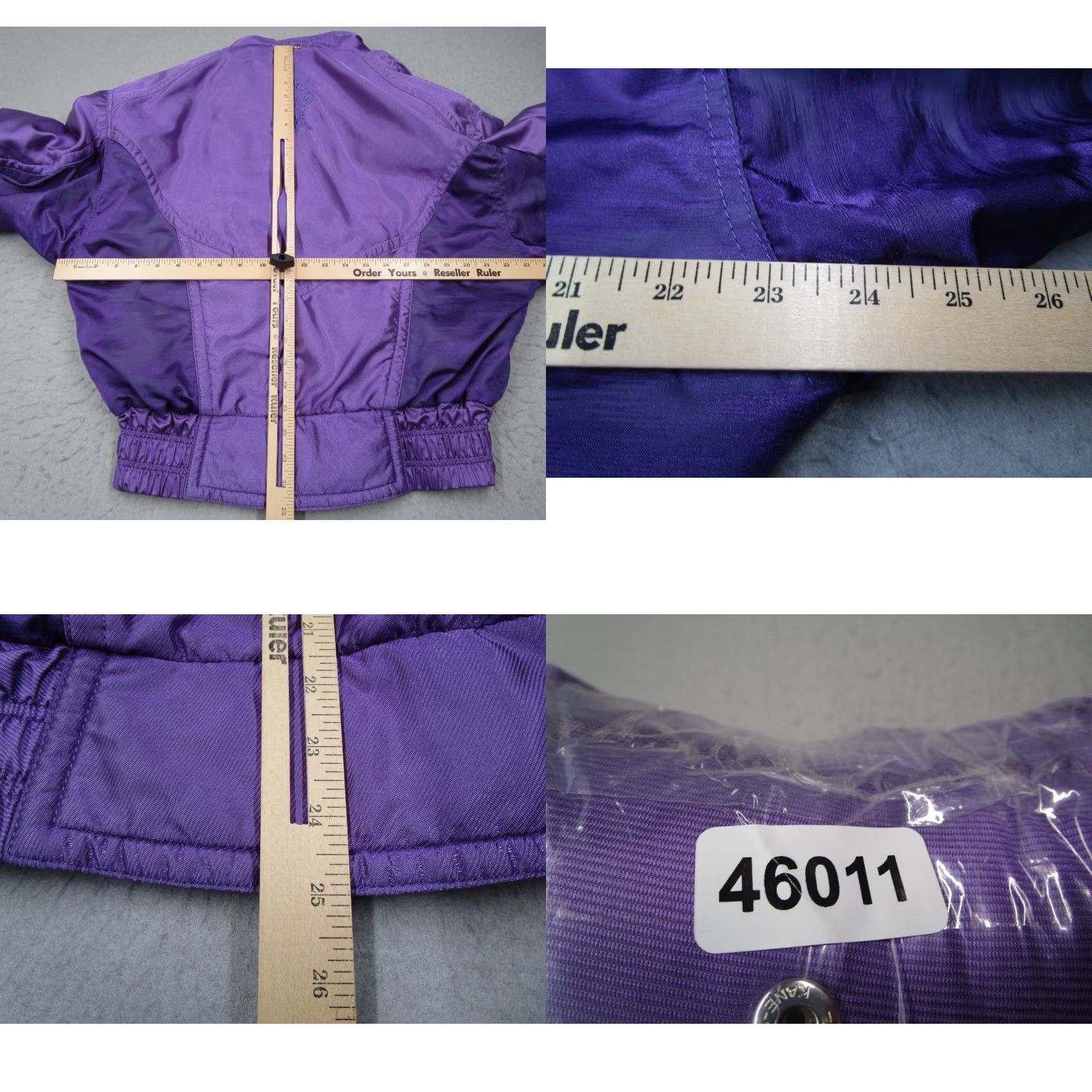 Vintage VINTAGE is not applicable; Descente Jacket Women 10 Purple Full Zip Ski Snowboard Made in Japan Size L / US 10 / IT 46 - 8 Thumbnail