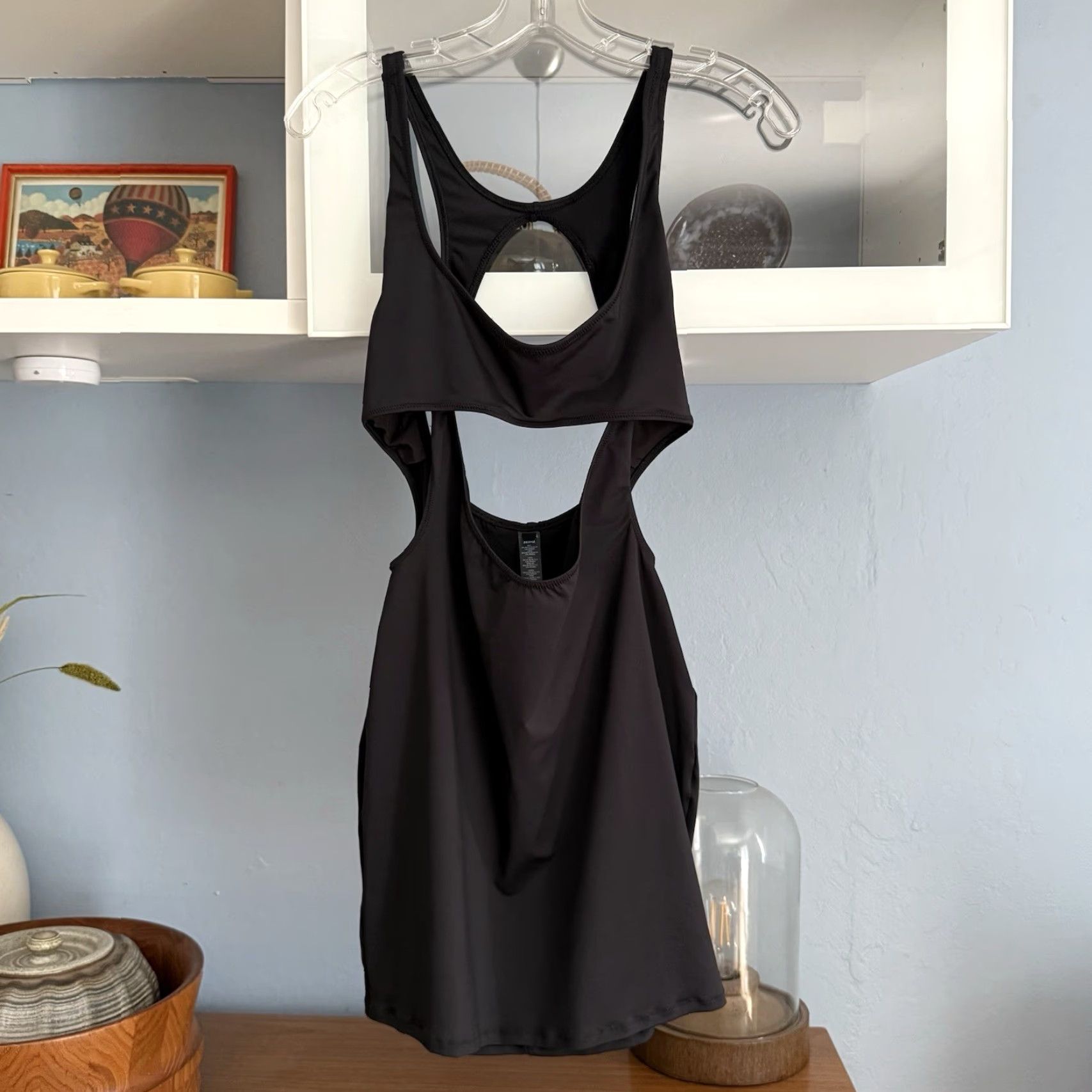 SKIMS SKIMS Swim Cut Out Tank Dress Dress M Black Womens Size M / US 6-8 / IT 42-44 - 2 Thumbnail