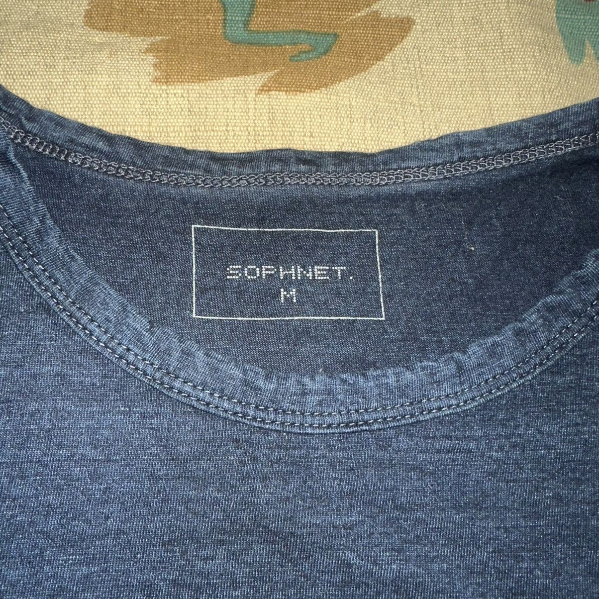 Japanese Brand × Sophnet. SOPHNET. Camouflage Side Panel Indigo Tee Size US M / EU 48-50 / 2 - 5 Thumbnail