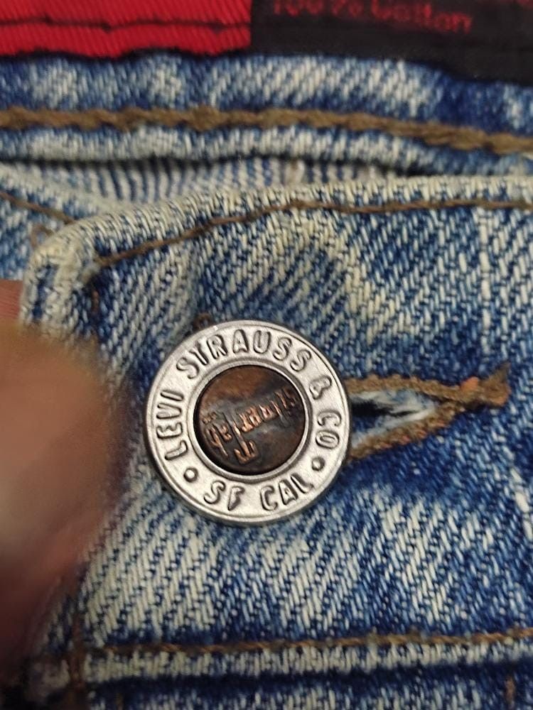 Levi's Vintage Clothing VINTAGE LEVIS SILVER TAB DISTRESSED JEANS MUD WASH FADED Size US 31 - 6 Thumbnail