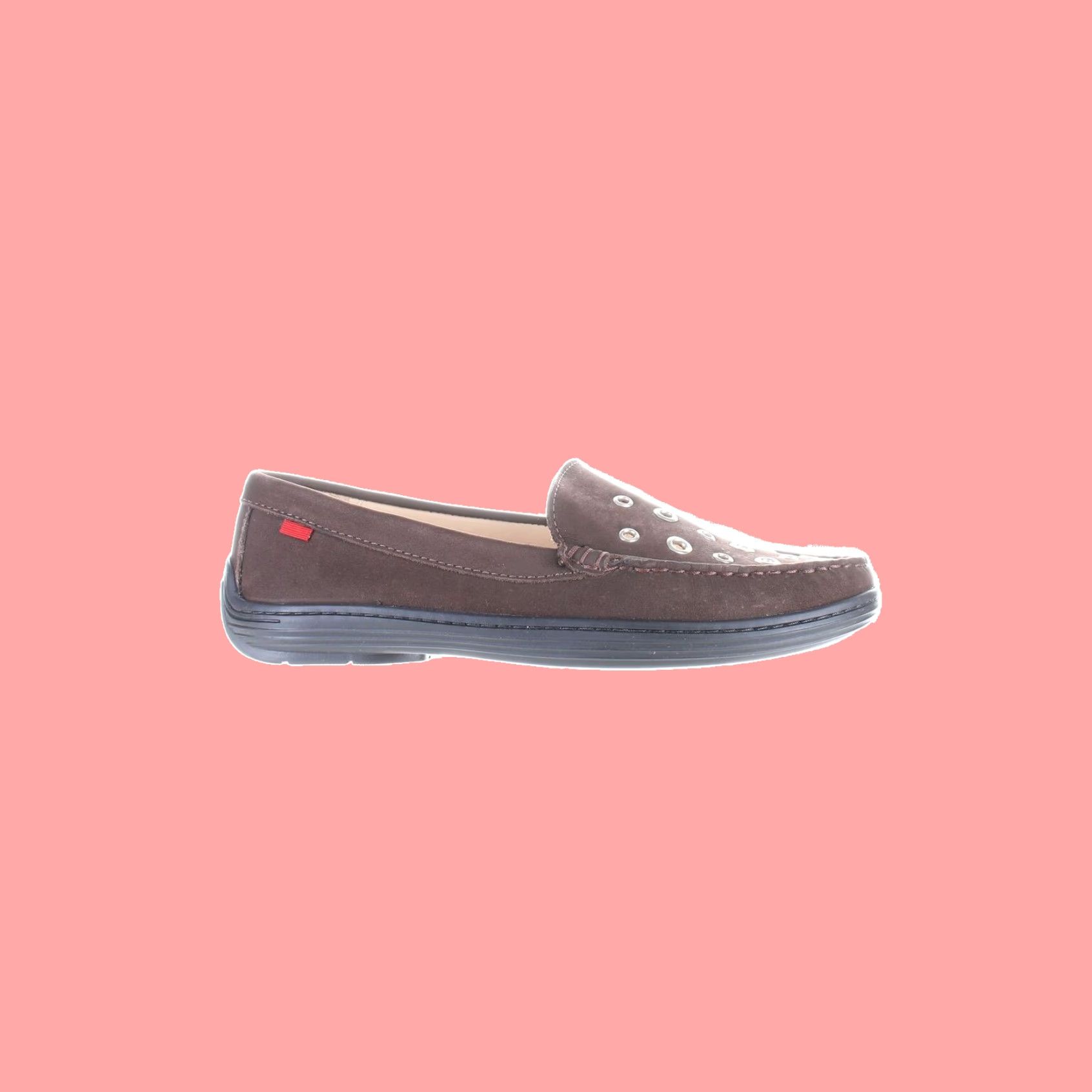 Vintage Authentic Marc Joseph New York Mott Street Brown Leather Loafers for Women in Size 5.5 Grailed