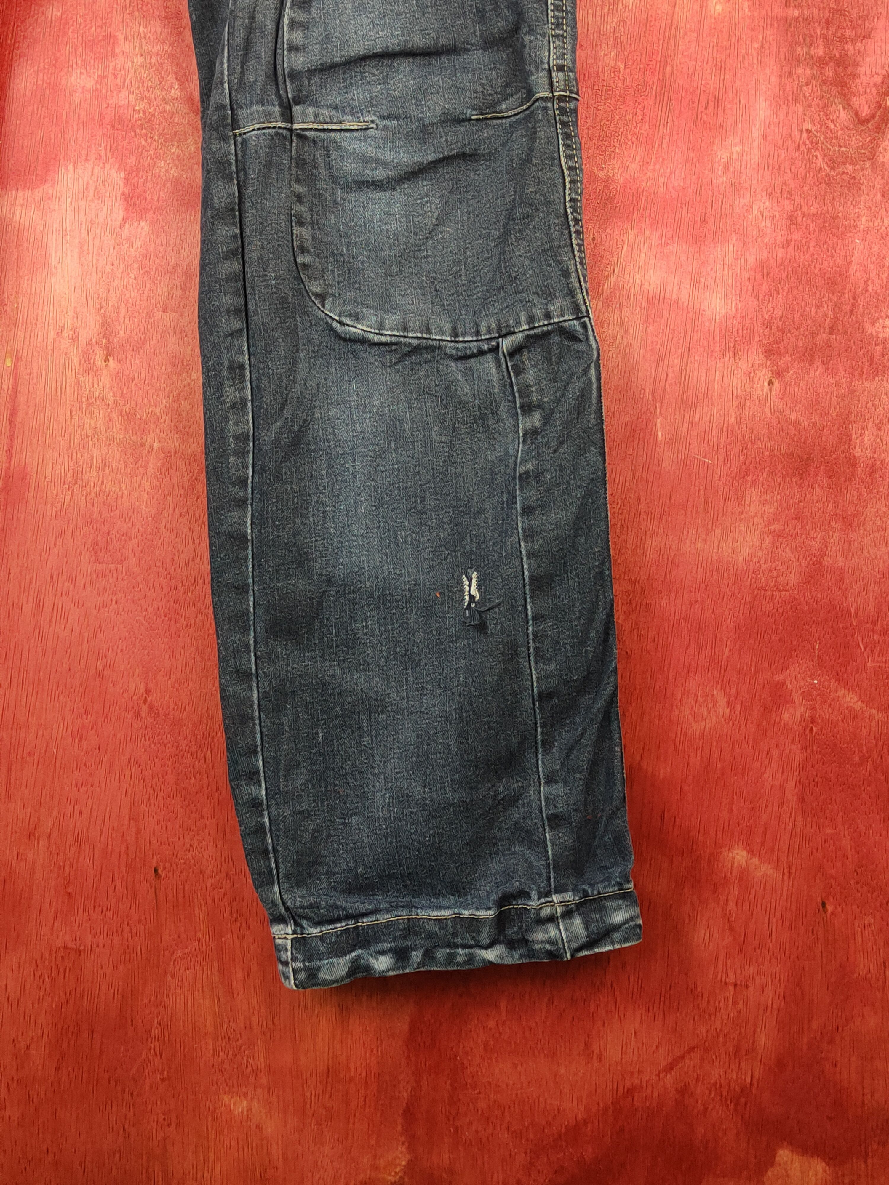 Japanese Brand Japanese Brand Dark Blue Multipocket Tactical Denim #S1538 Size US 33 - 8 Thumbnail