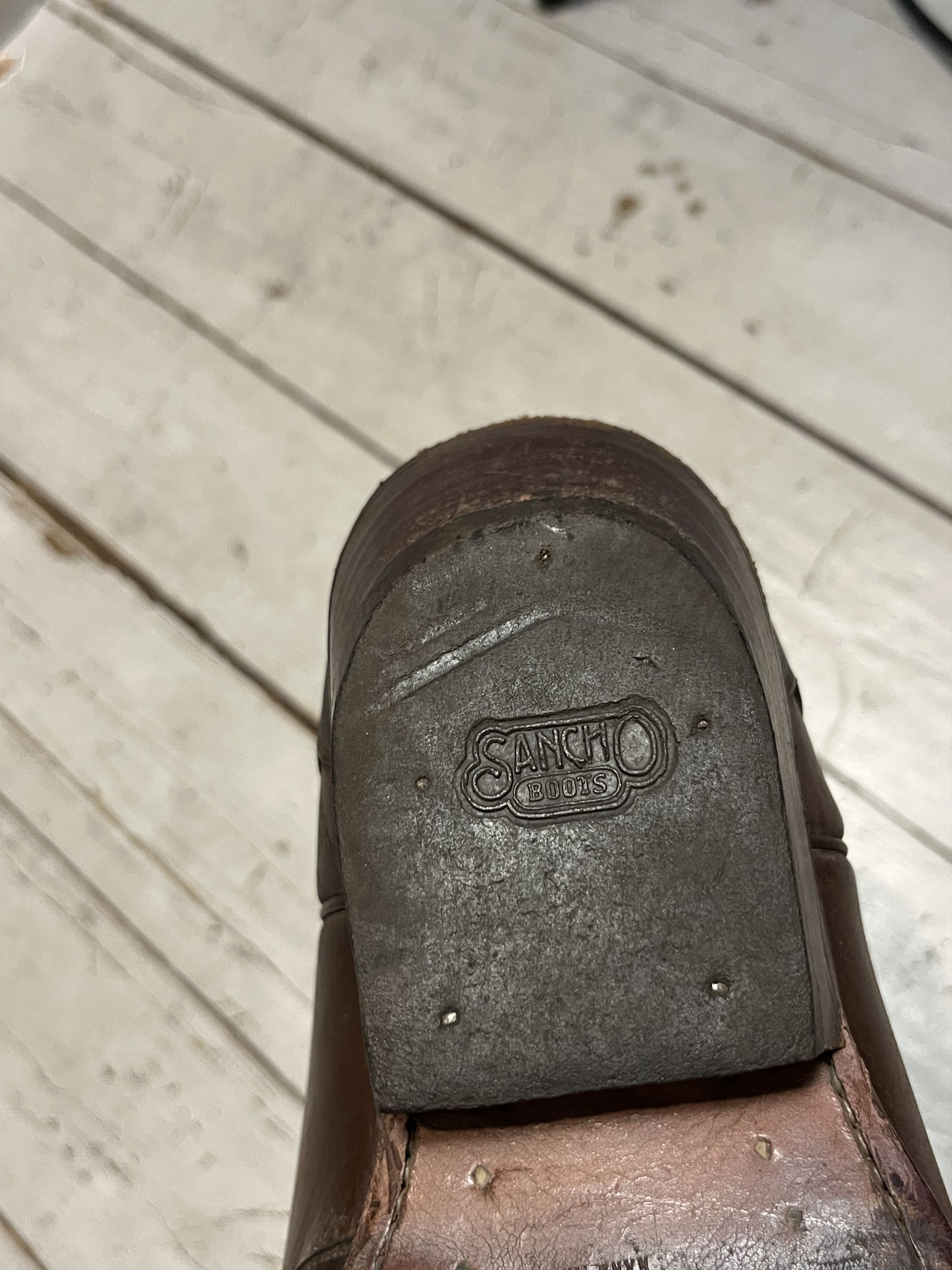 Sancho Boots Vintage Sancho Cowboy Boots Handmade Made in Spain Size US 10 / EU 43 - 10 Thumbnail