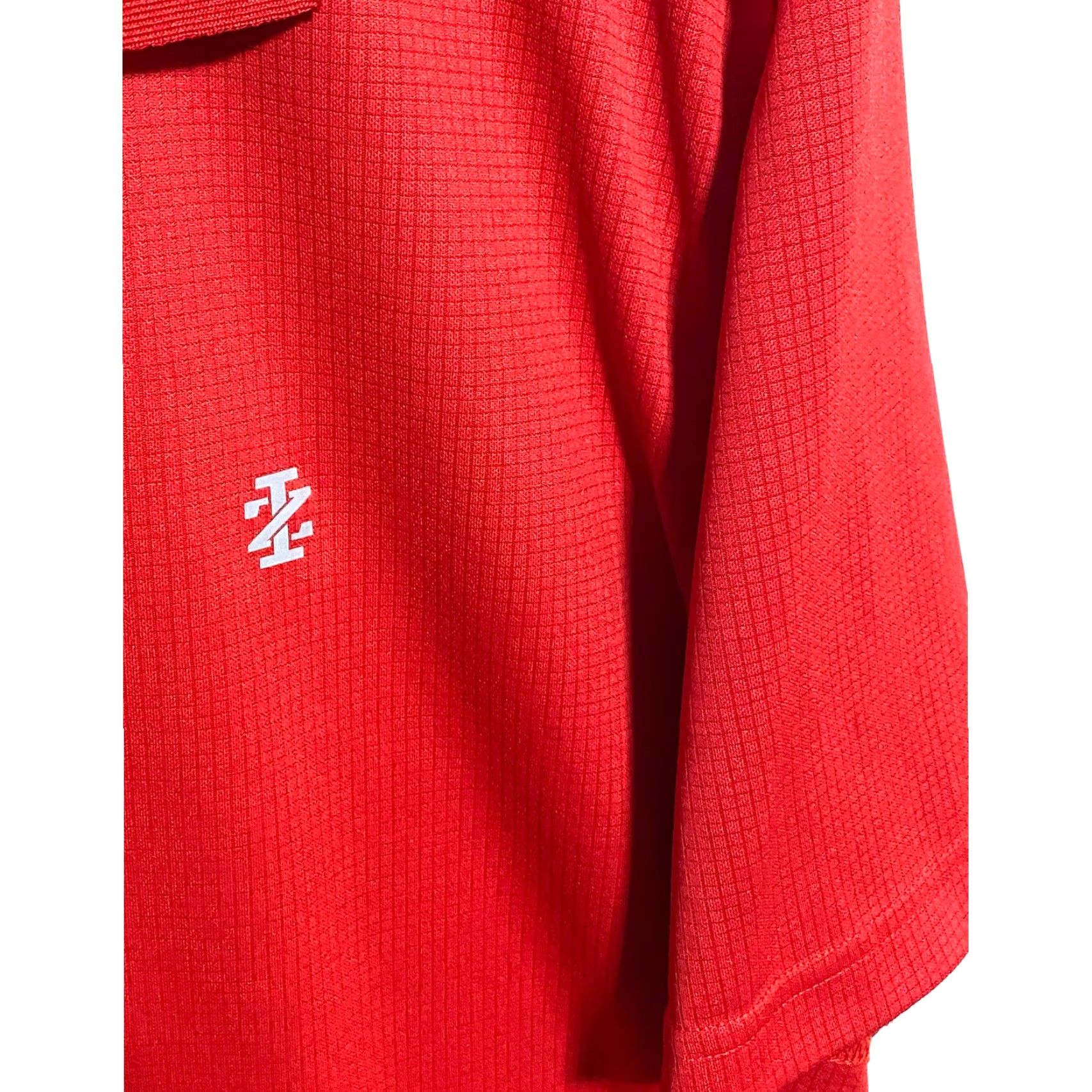 Izod Izod Golf Polo Shirt Red Mens XXL Short Sleeve Check Pullover Casual Golf Preppy Country Club Athletic Mens Size US XXL / EU 58 / 5 - 3 Thumbnail