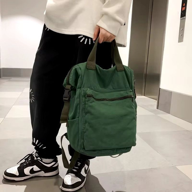 Other Canvas Backpack Double Handle Bag Size ONE SIZE - 2 Thumbnail