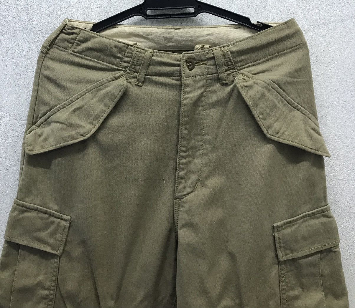 Alpha Industries Vintage Alpha Industries inc Cargo Pants Size US 29 - 3 Thumbnail