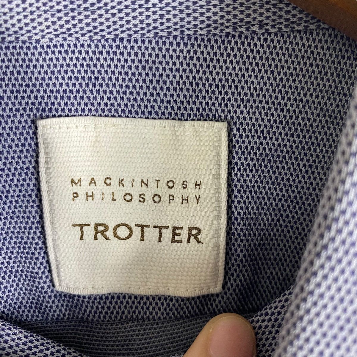 Japanese Brand × Mackintosh MACKINTOSH PHILOSOPHY TROTTER Button Down Polo Shirt Size 38 Size US S / EU 44-46 / 1 - 5 Thumbnail