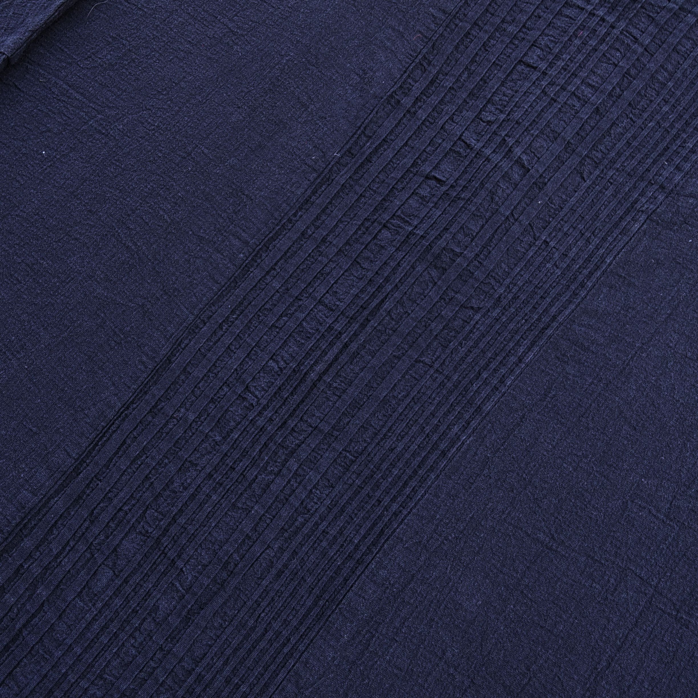 Issey Miyake Vintage PLANTATION ISSEY MYAKE Indigo Long Shirt Size US M / EU 48-50 / 2 - 6 Thumbnail