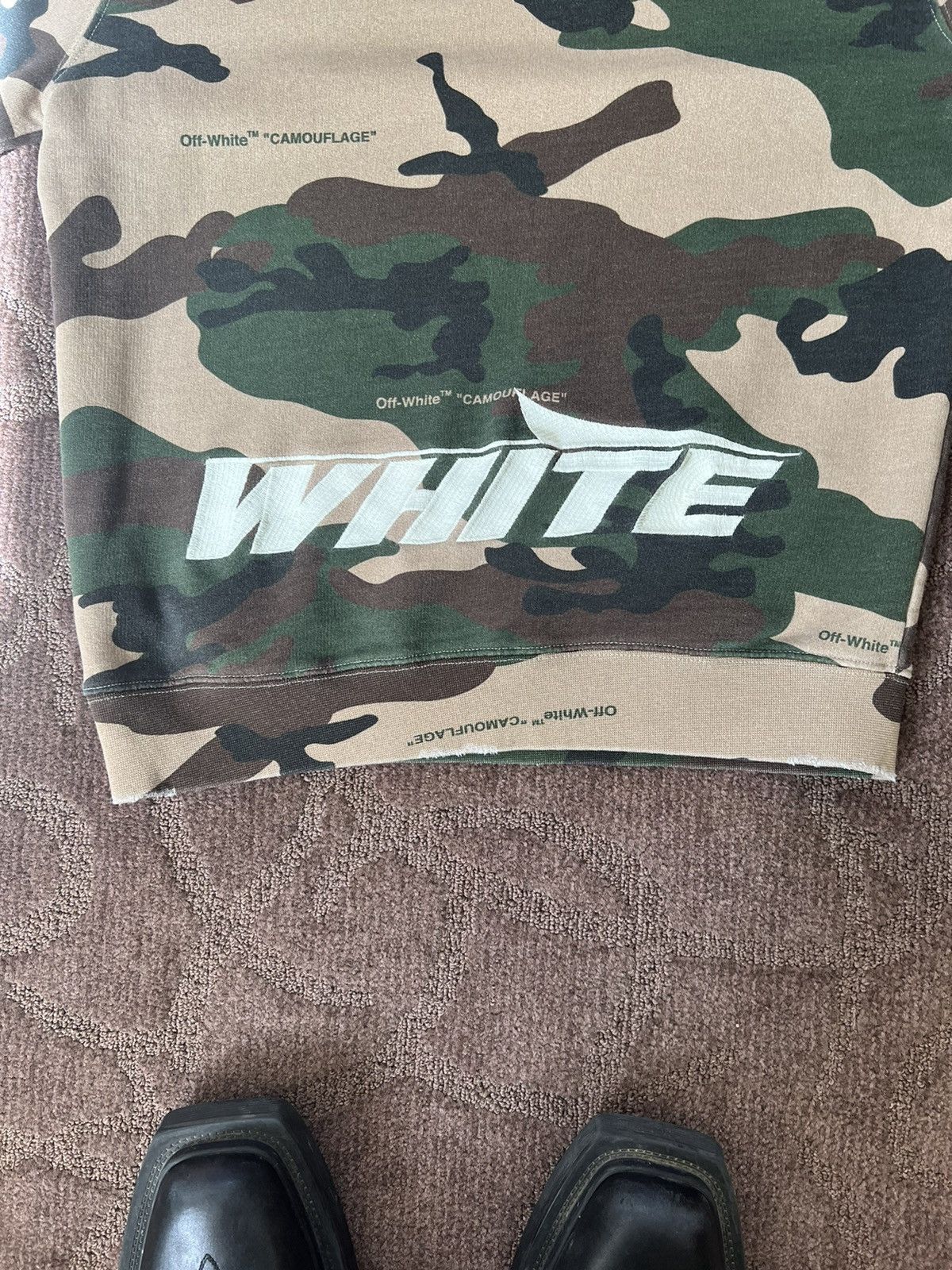 Off-White Off-White 18Aw Sweatshirt Camouflage Distressed Size US S / EU 44-46 / 1 - 6 Thumbnail
