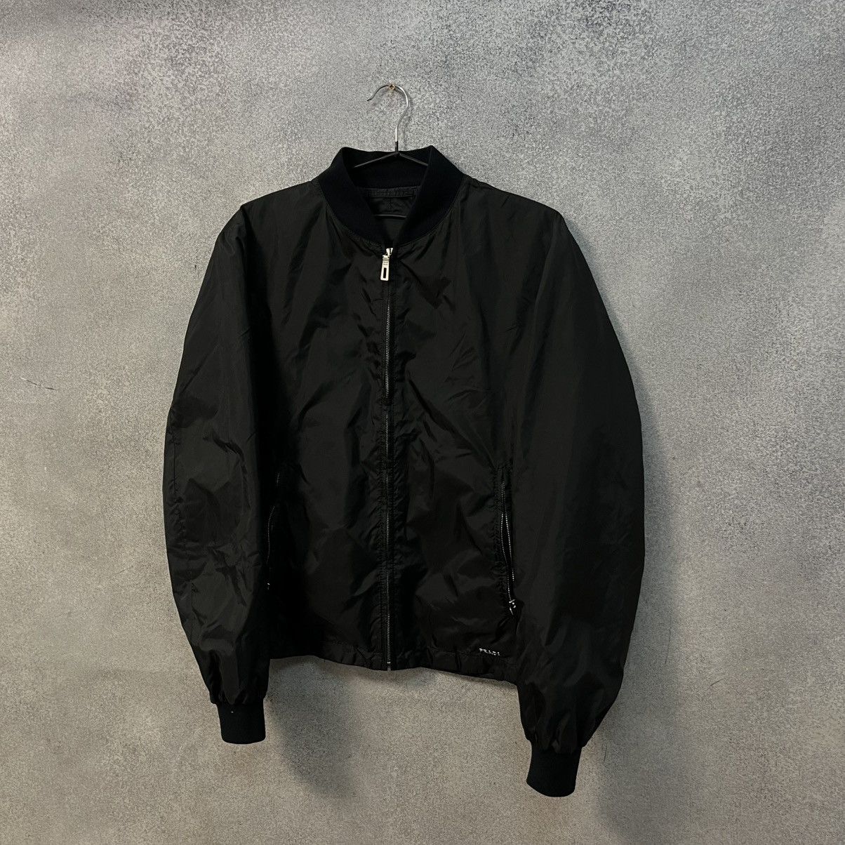 Prada Prada Light Bomber Nylon Black Jacket Size US M / EU 48-50 / 2 - 6 Thumbnail