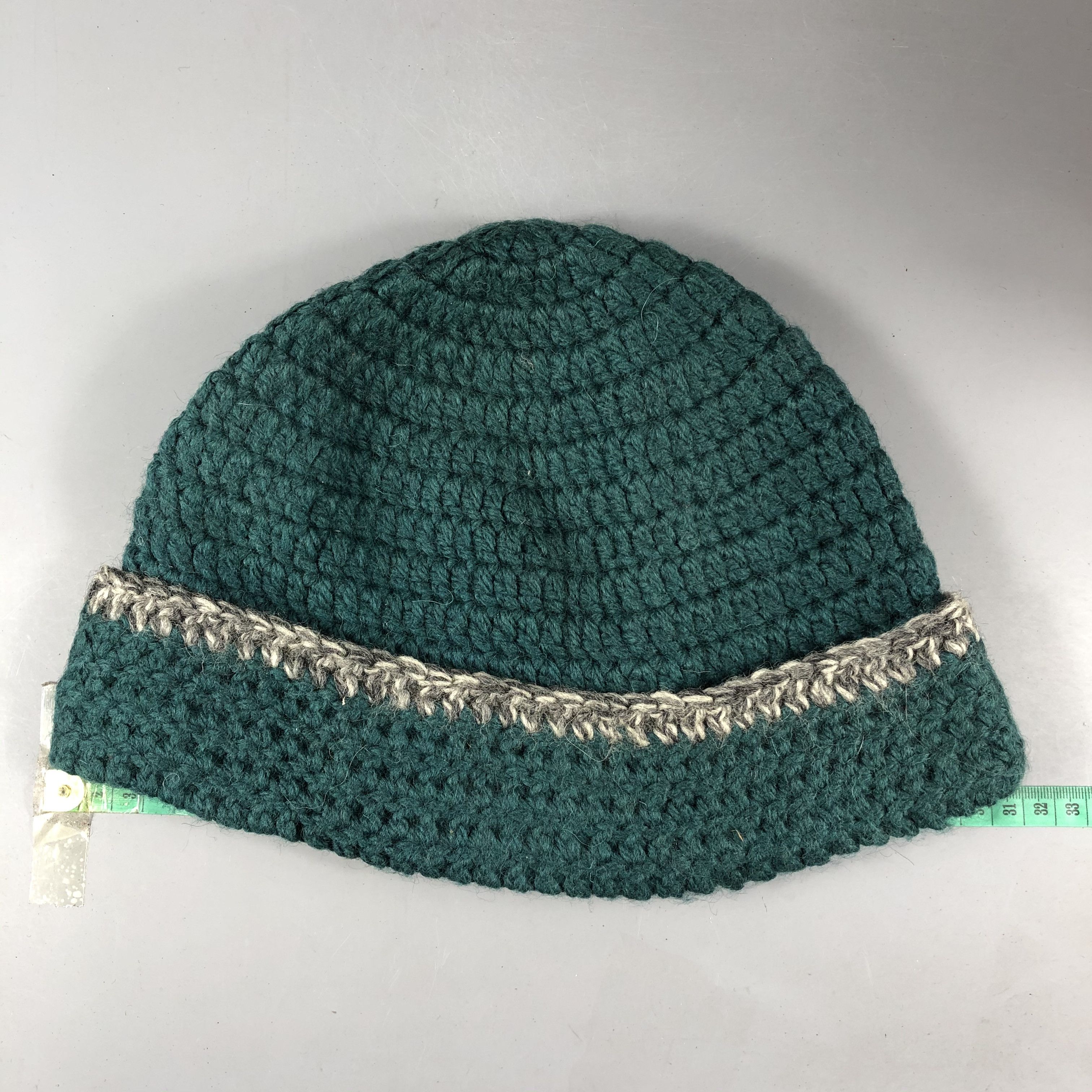 Japanese Brand Crochet Knit Beanie Hat Snow Cap Size ONE SIZE - 3 Thumbnail