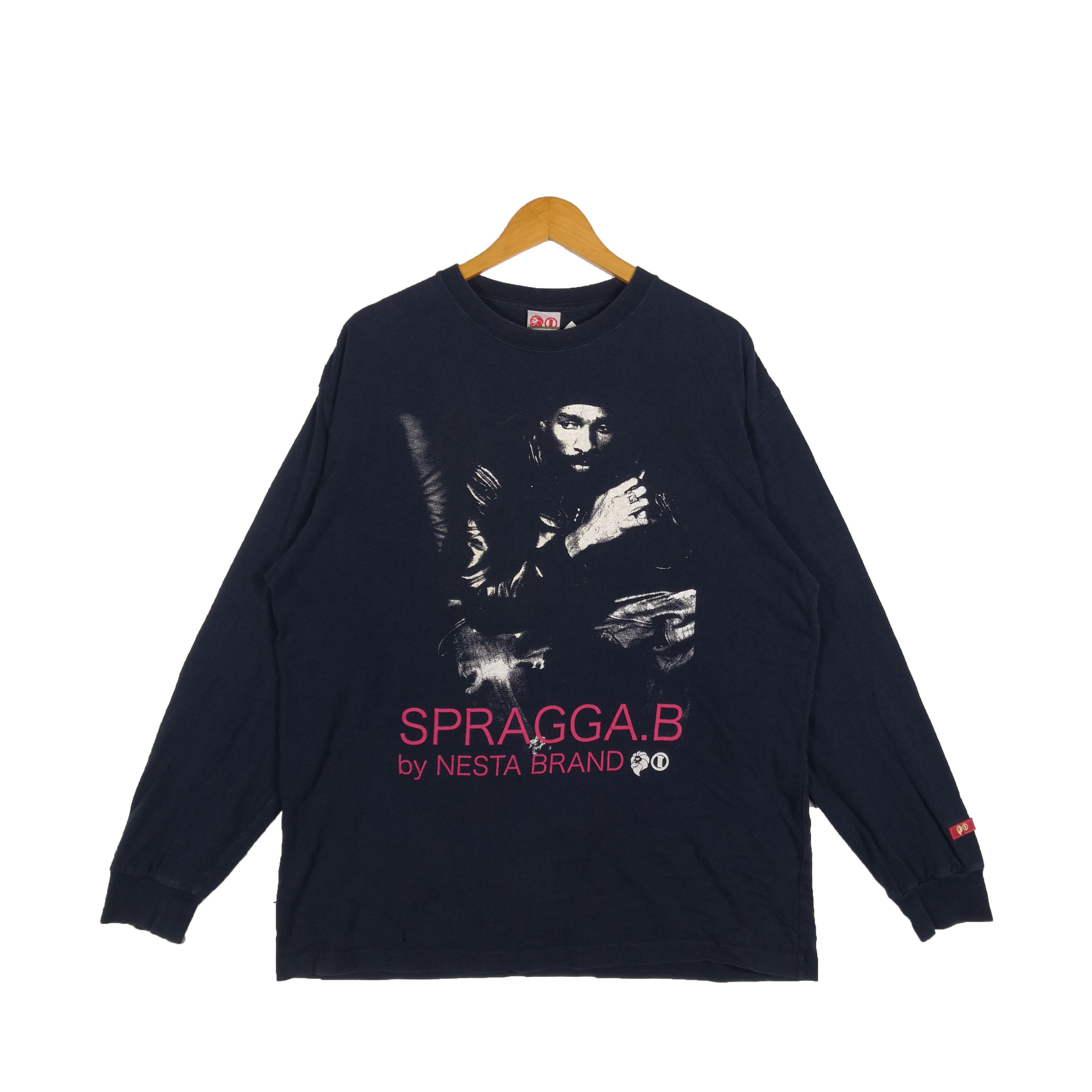 Vintage Vintage SPRAGGA.B T-Shirt by Nesta Brand Tee Size US XL / EU 56 / 4 - 1 Thumbnail