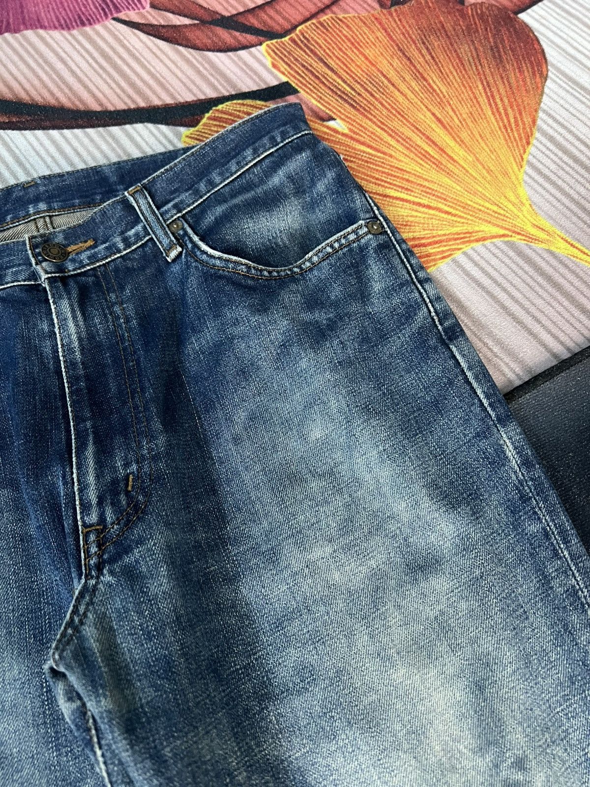 Edwin VINTAGE EDWIN 503 DISTRESSED JEANS Size US 30 / EU 46 - 10 Thumbnail