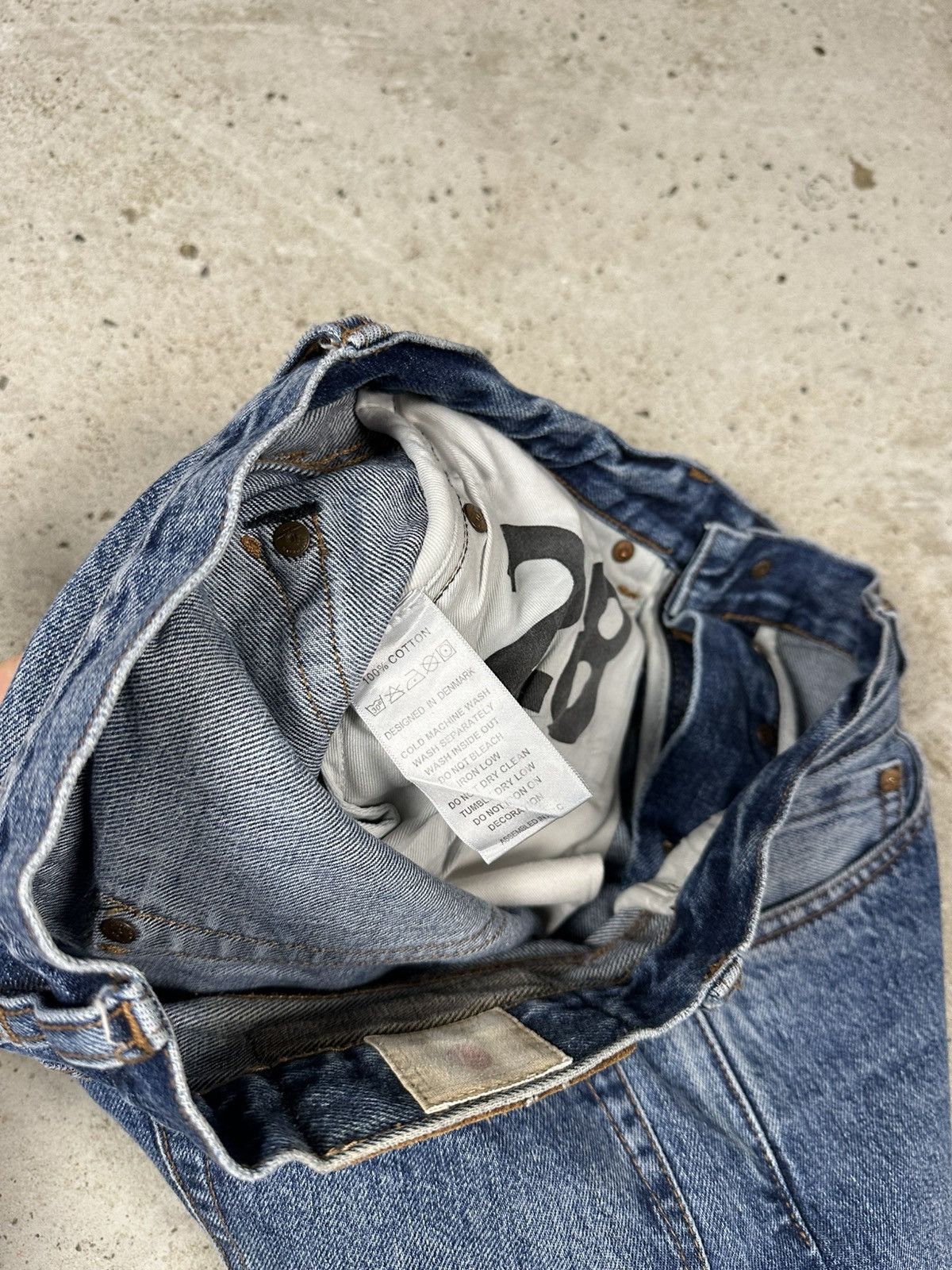 Han Kjobenhavn Han Kjobenhavn Blue Selvedge Denim Pants Jeans Selvage Size US 28 / EU 44 - 11 Thumbnail